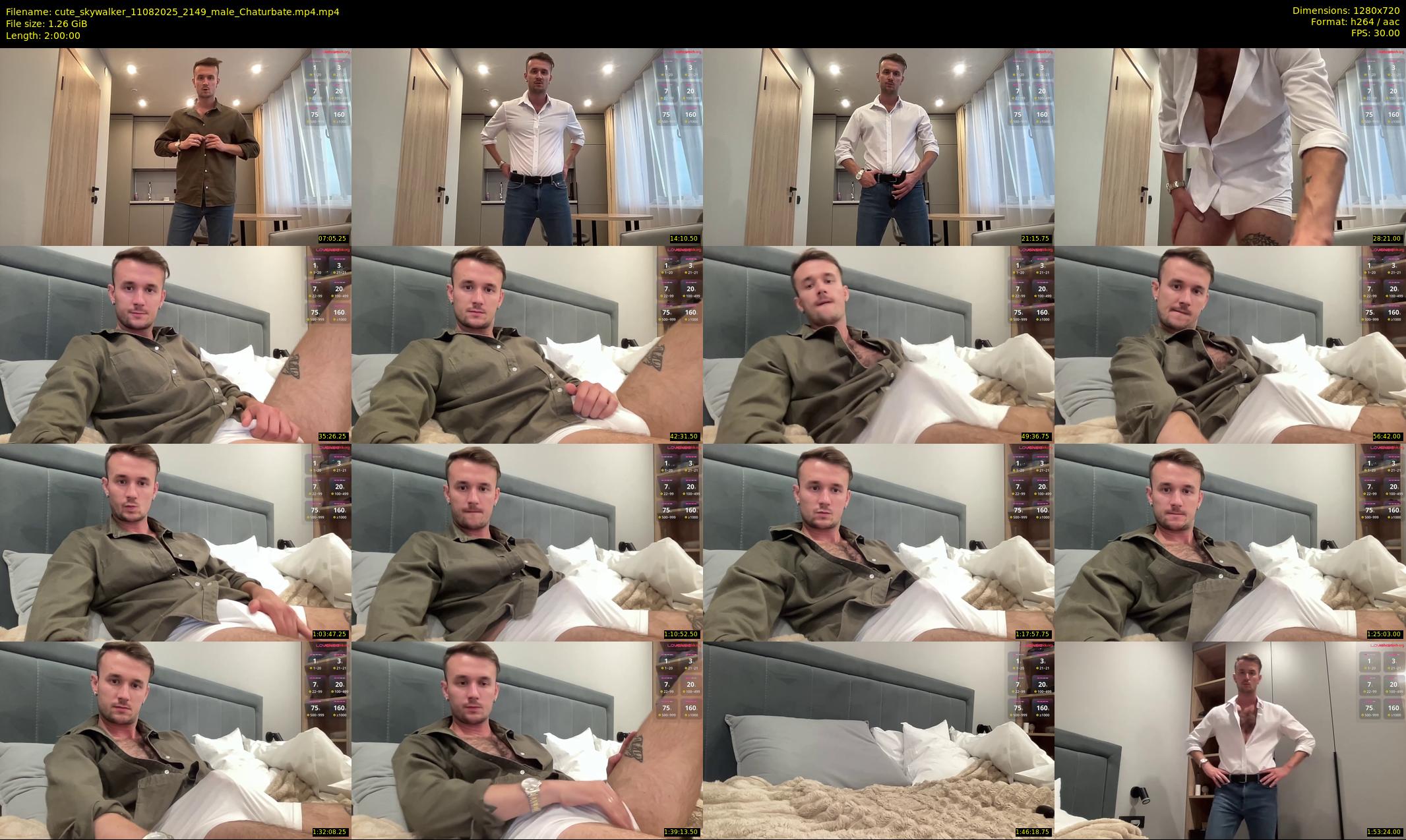 cute_skywalker — 120 minute Chaturbate male cam show recording, 720p, Aug 11, 2025
