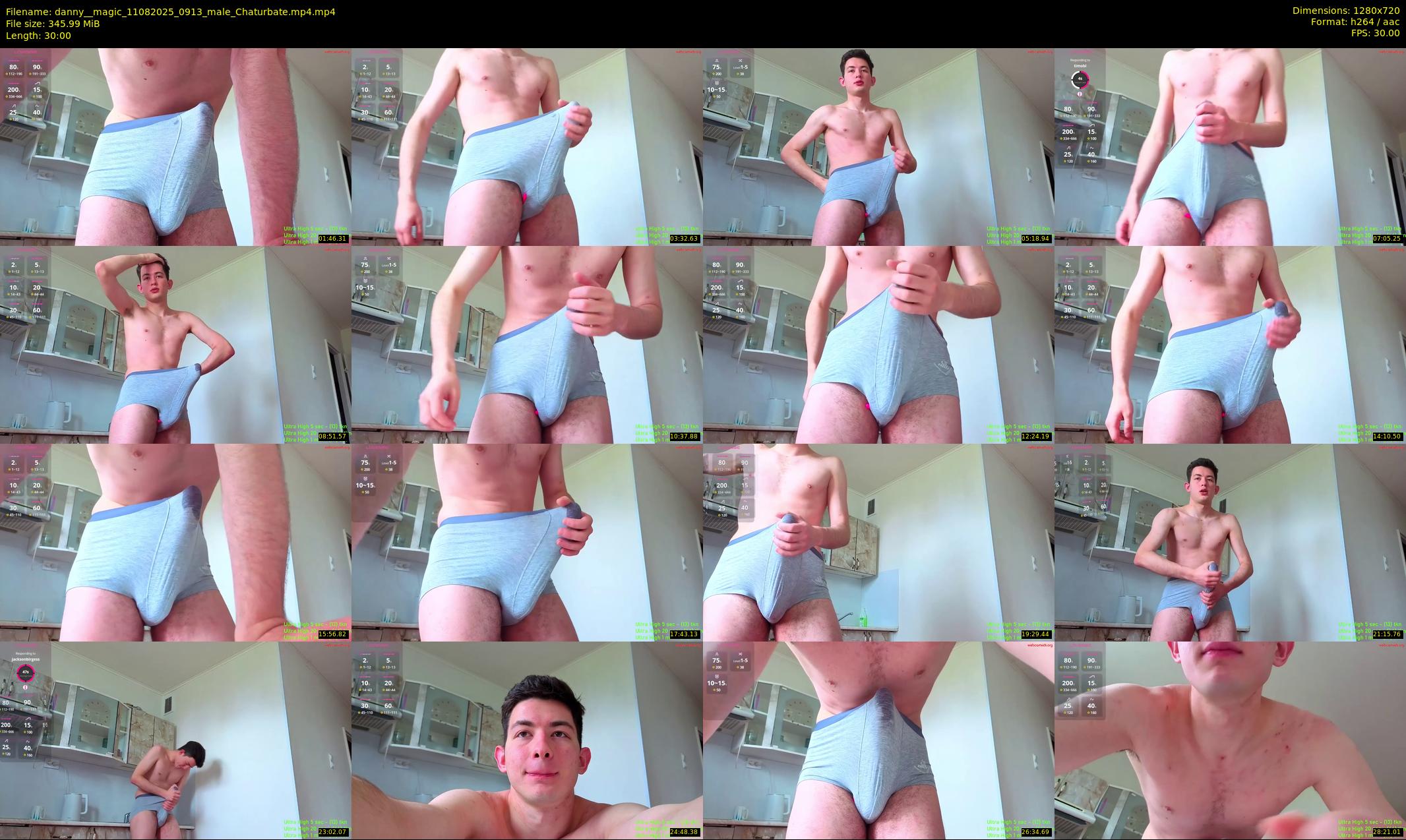 danny__magic — 30 minute Chaturbate male cam show recording, 720p, Aug 11, 2025