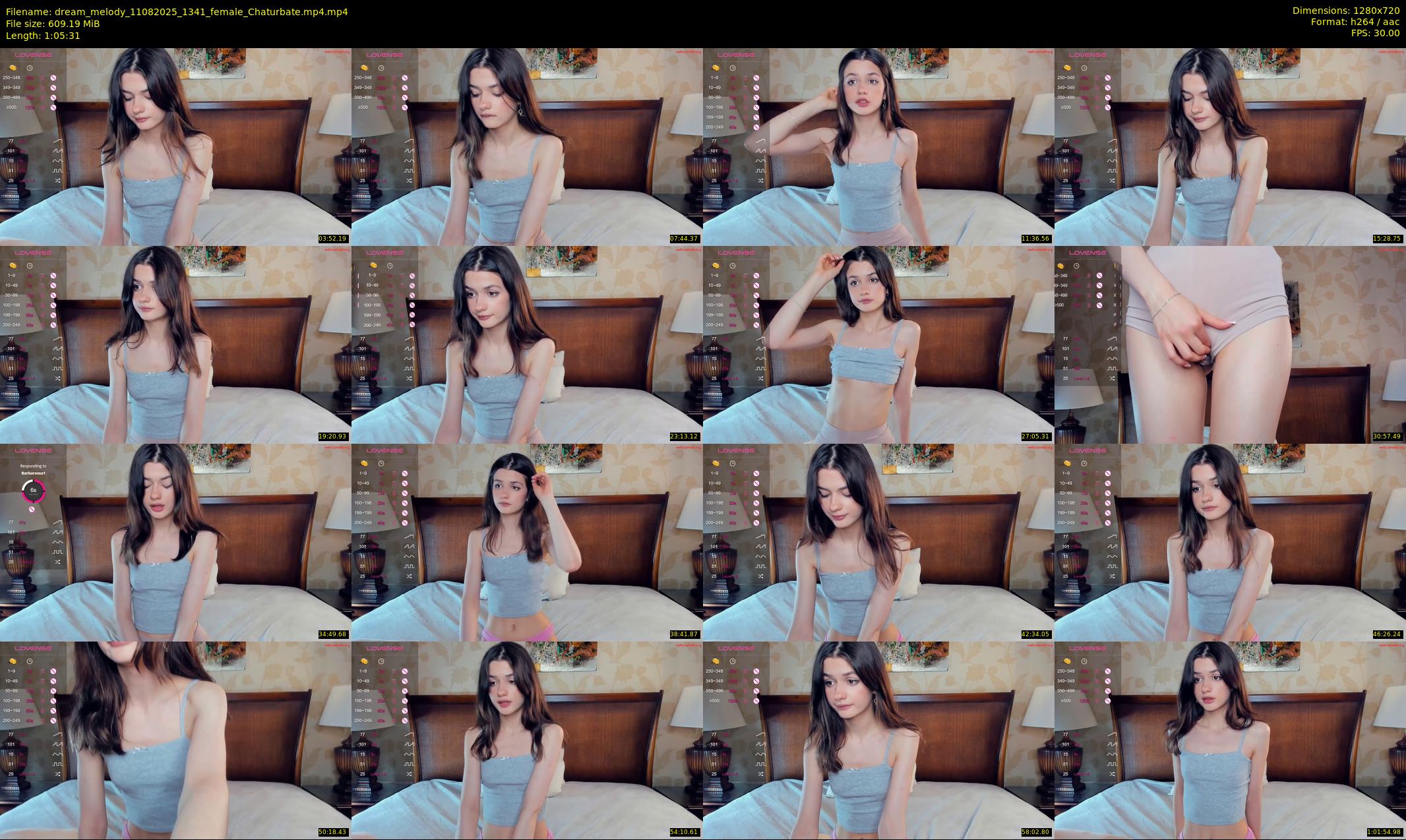 dream_melody — 66 minute Chaturbate female cam show recording, 720p, Aug 11, 2025