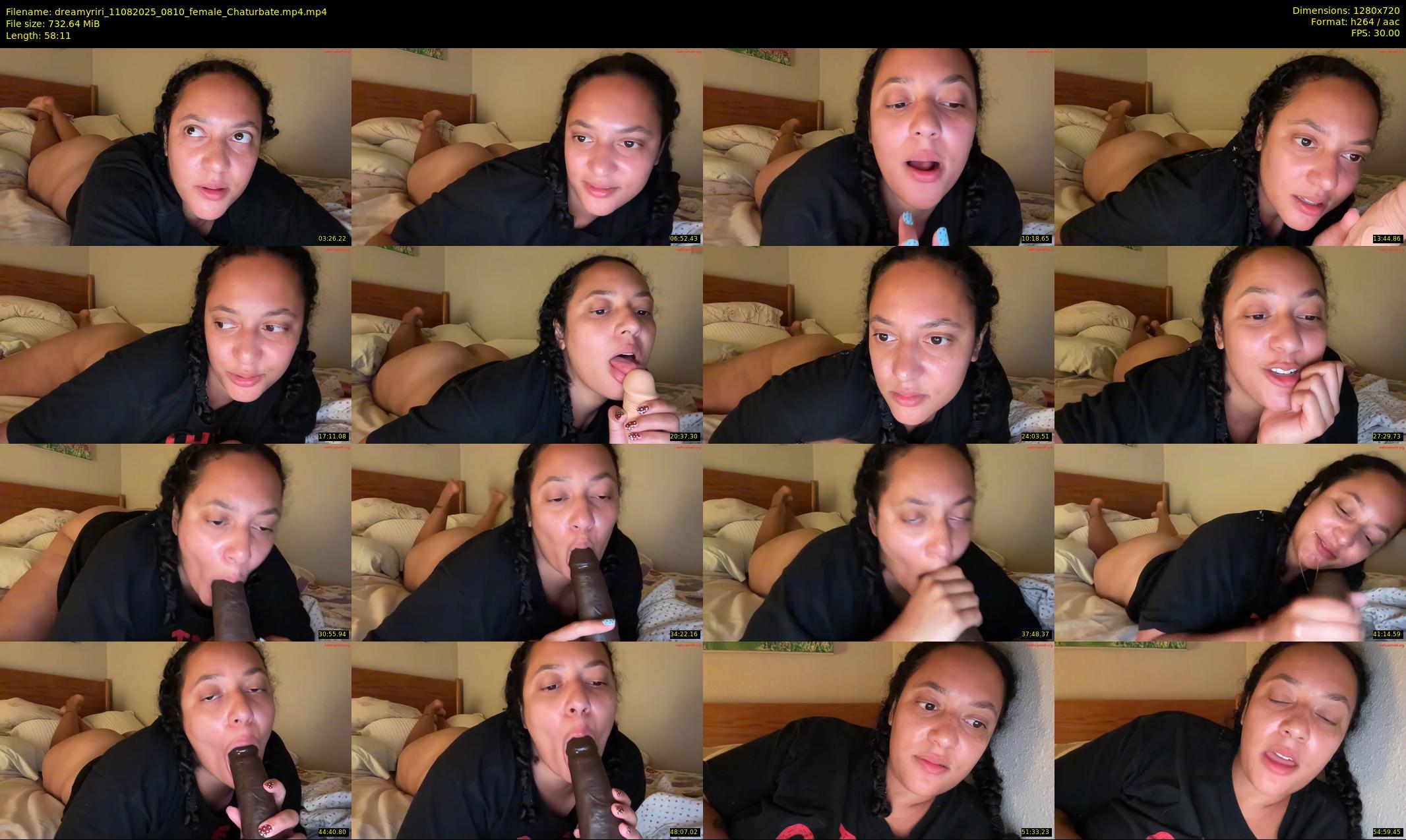 dreamyriri — 59 minute Chaturbate female cam show recording, 720p, Aug 11, 2025