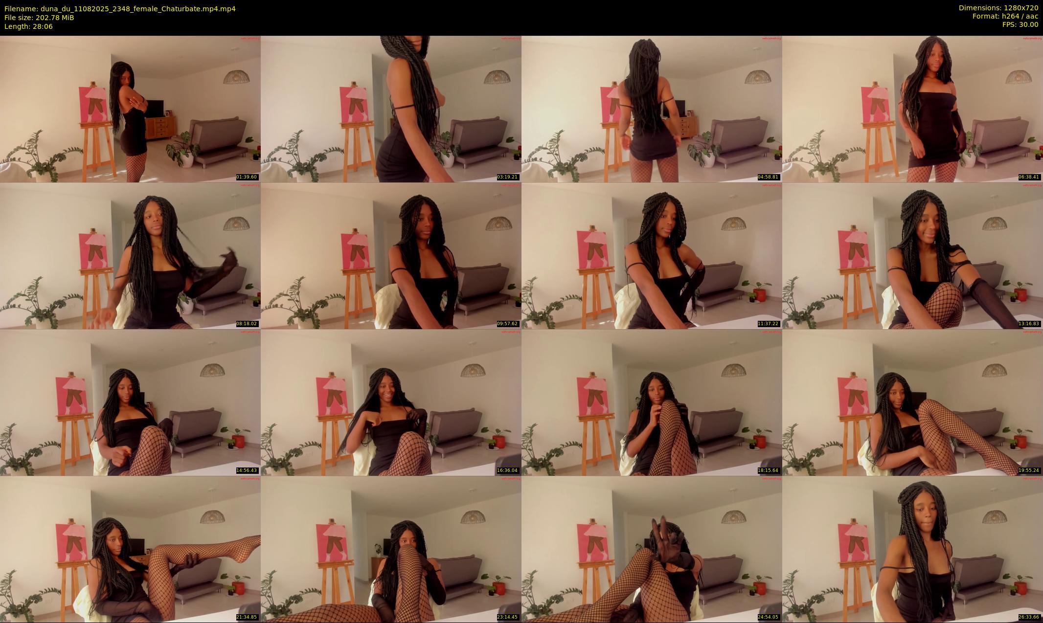 duna_du — 29 minute Chaturbate female cam show recording, 720p, Aug 11, 2025
