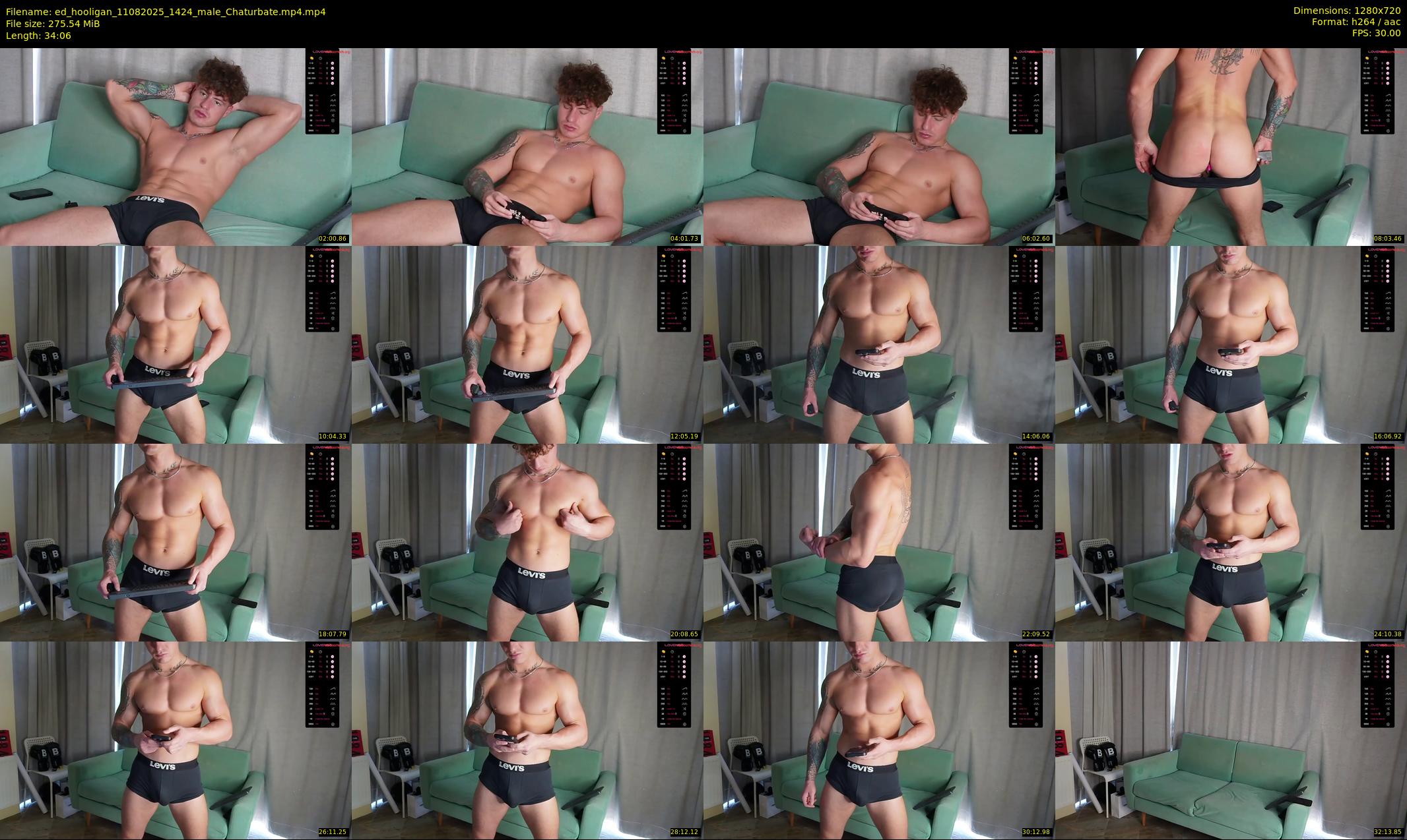 ed_hooligan — 35 minute Chaturbate male cam show recording, 720p, Aug 11, 2025