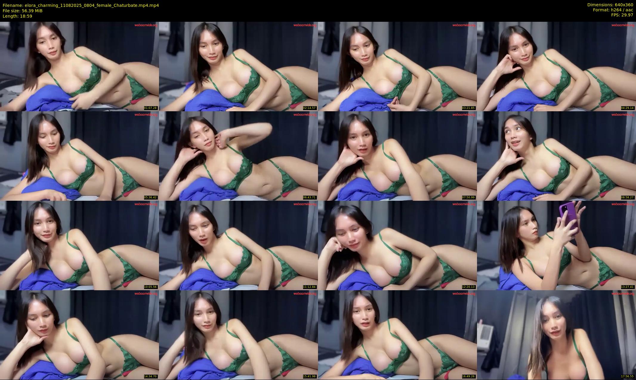 elora_charming — 19 minute Chaturbate female cam show recording, 360p, Aug 11, 2025