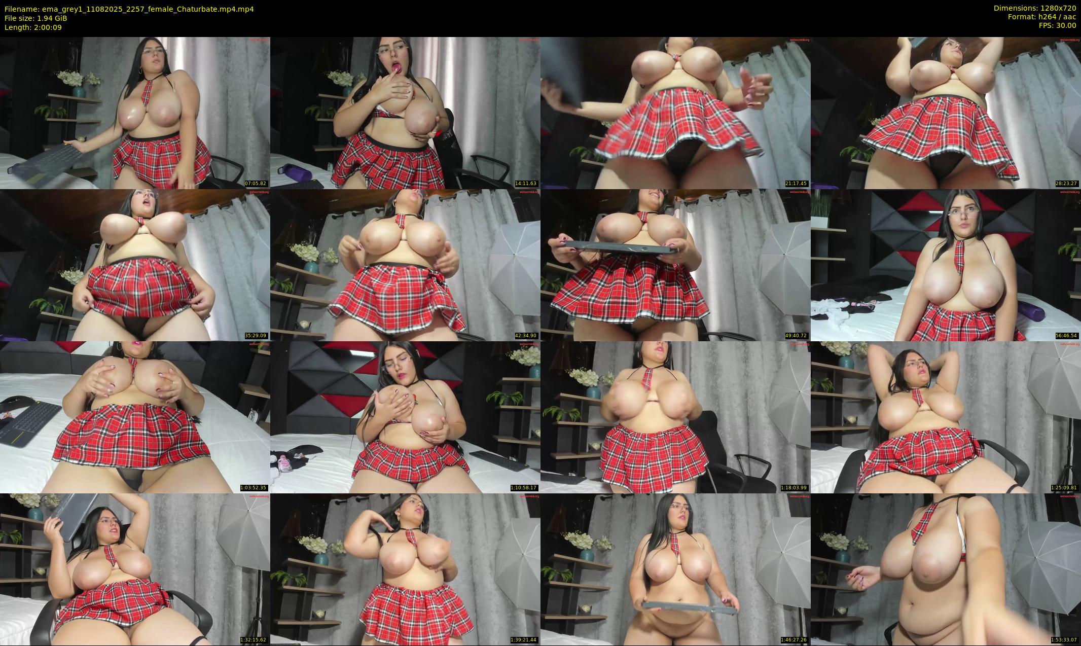 ema_grey1 — 121 minute Chaturbate female cam show recording, 720p, Aug 11, 2025