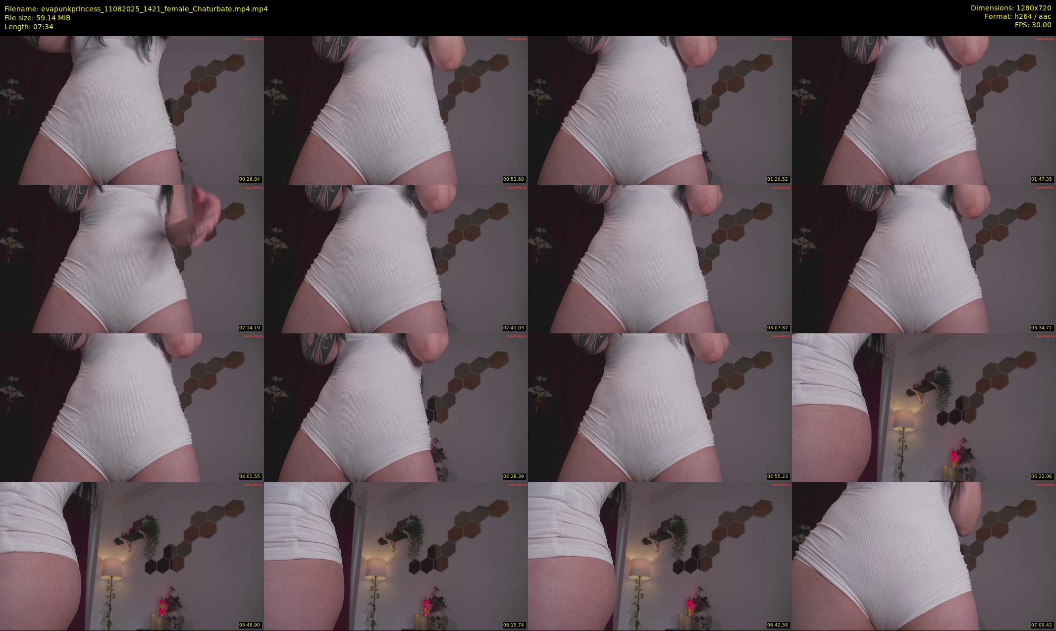 evapunkprincess — 8 minute Chaturbate female cam show recording, 720p, Aug 11, 2025