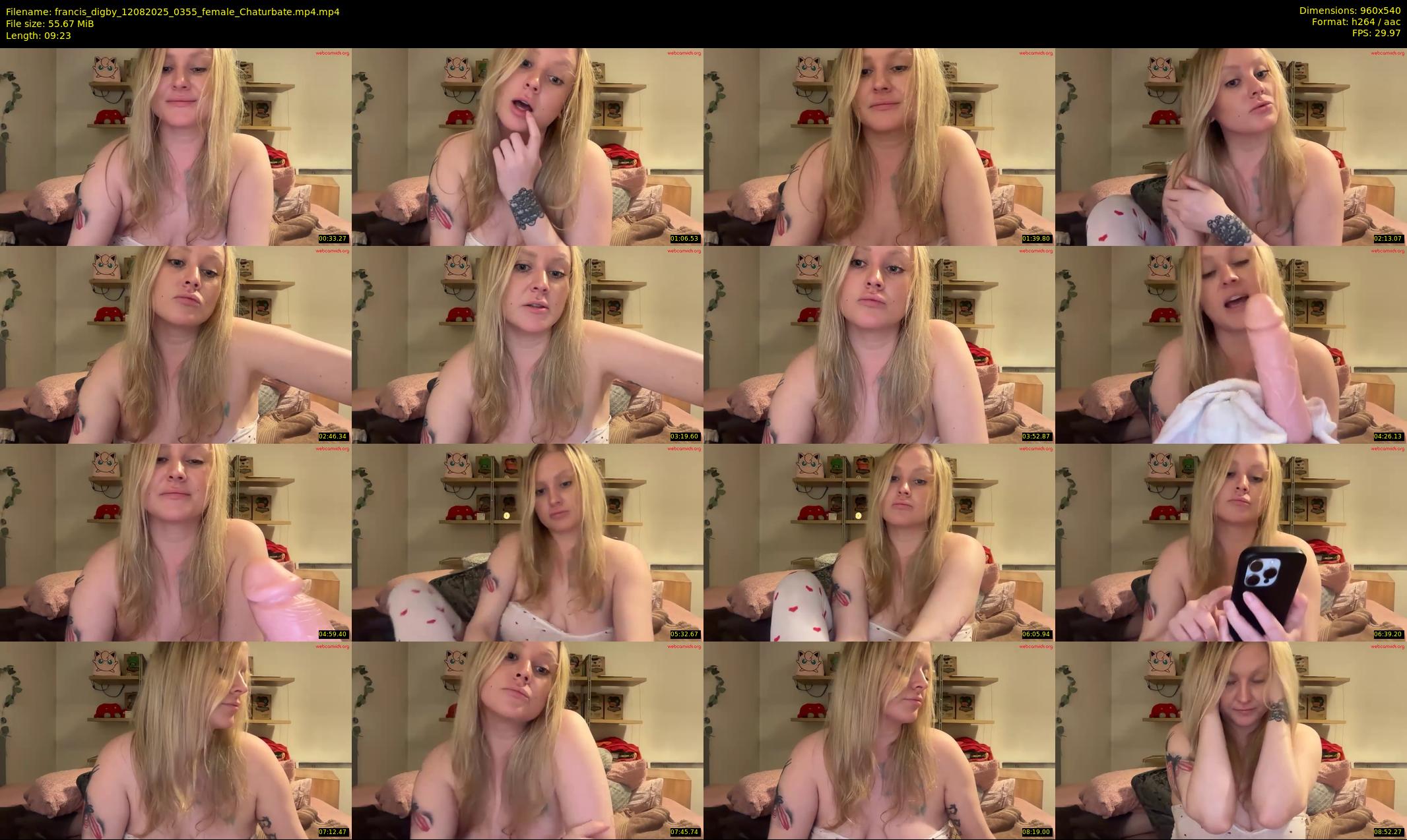 francis_digby — 10 minute Chaturbate female cam show recording, 480p, Aug 12, 2025