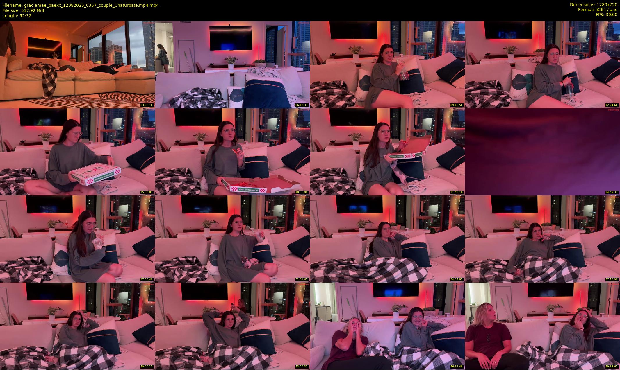 graciemae_baexx — 53 minute Chaturbate female cam show recording, 720p, Aug 12, 2025
