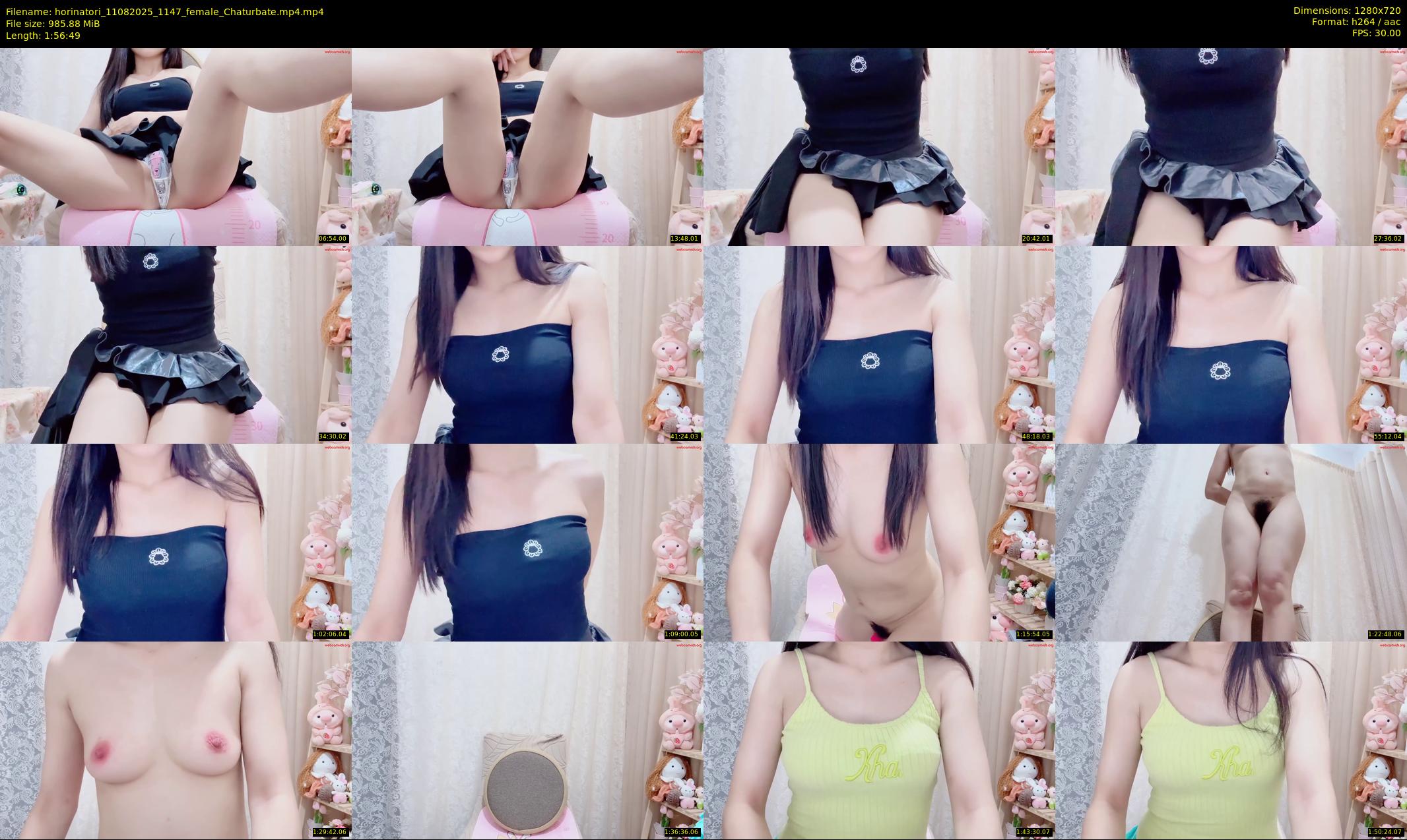 horinatori — 117 minute Chaturbate female cam show recording, 720p, Aug 11, 2025