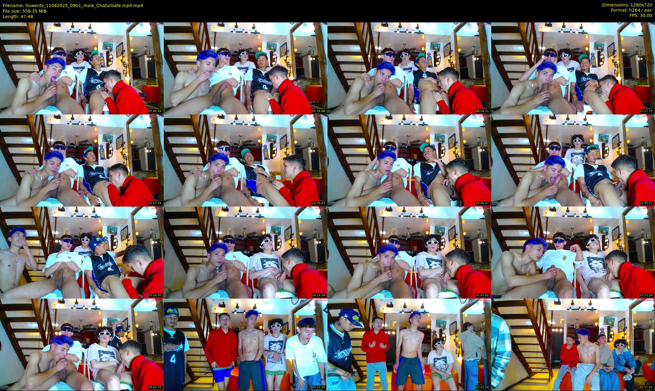 howents — 48 minute Chaturbate male cam show recording, 720p, Aug 11, 2025