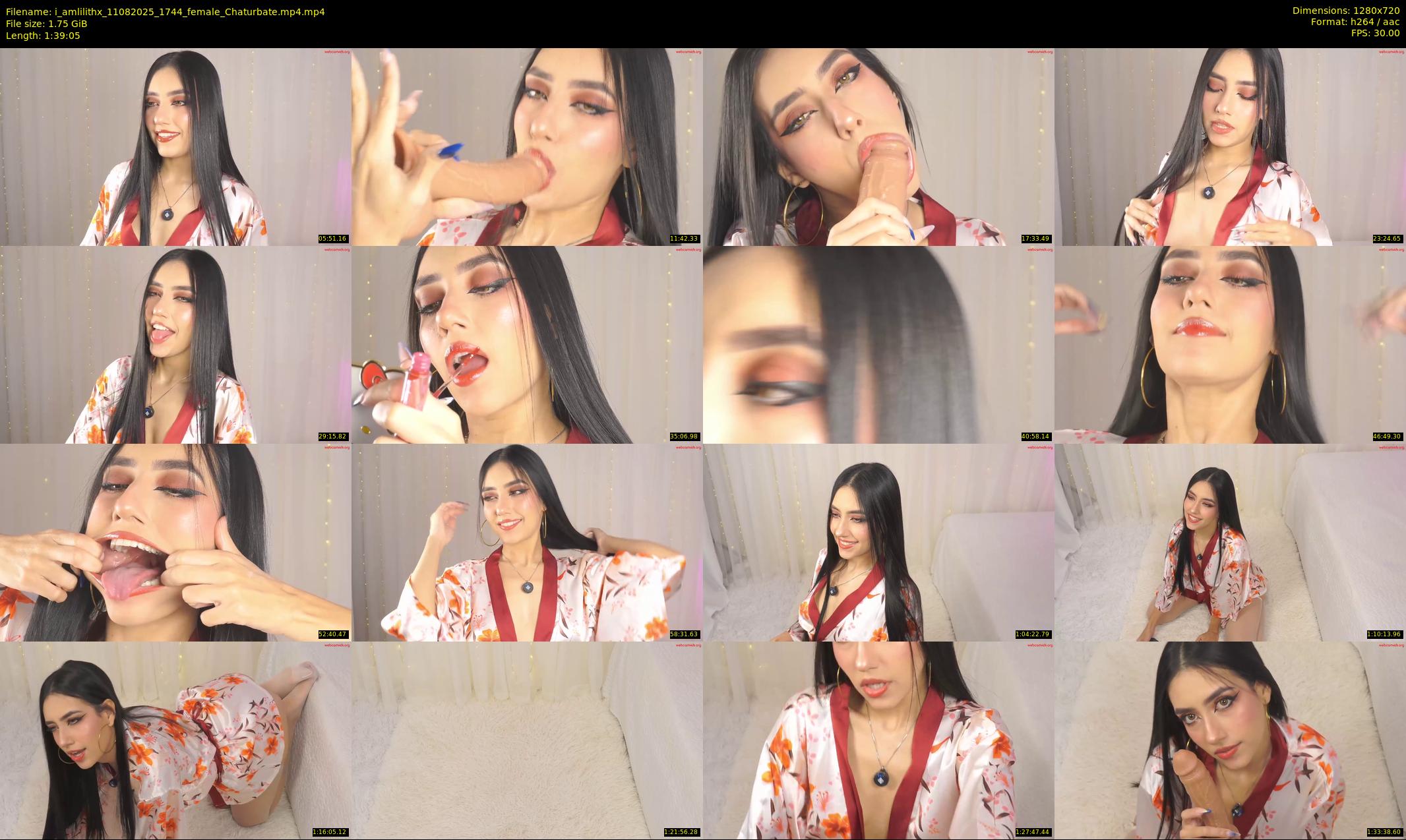 i_amlilithx — 100 minute Chaturbate female cam show recording, 720p, Aug 11, 2025