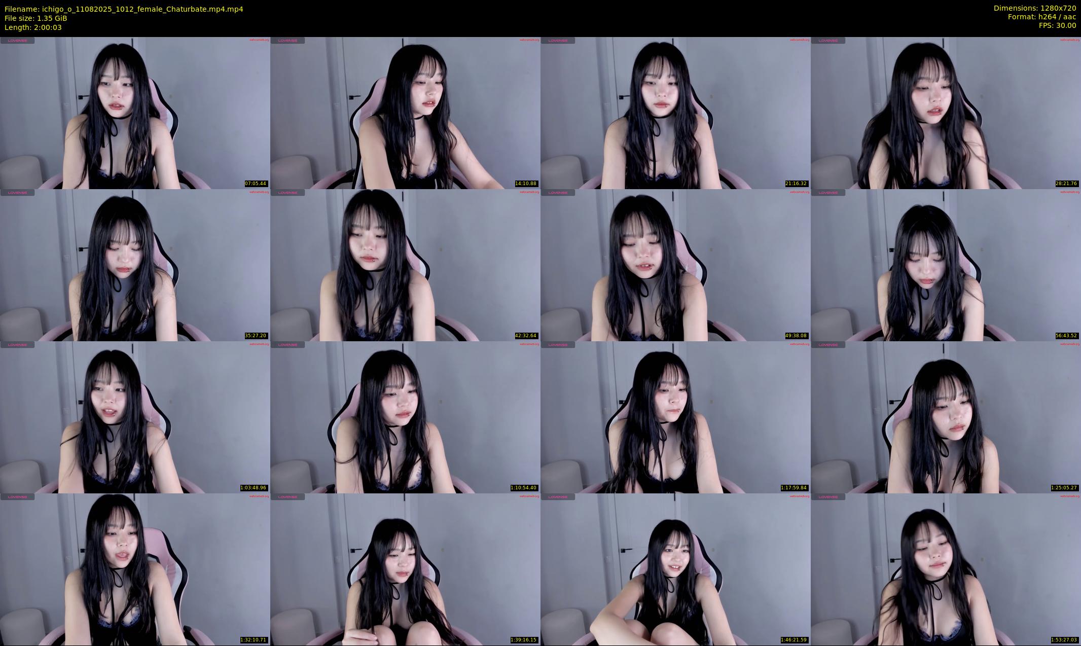 ichigo_o — 121 minute Chaturbate female cam show recording, 720p, Aug 11, 2025