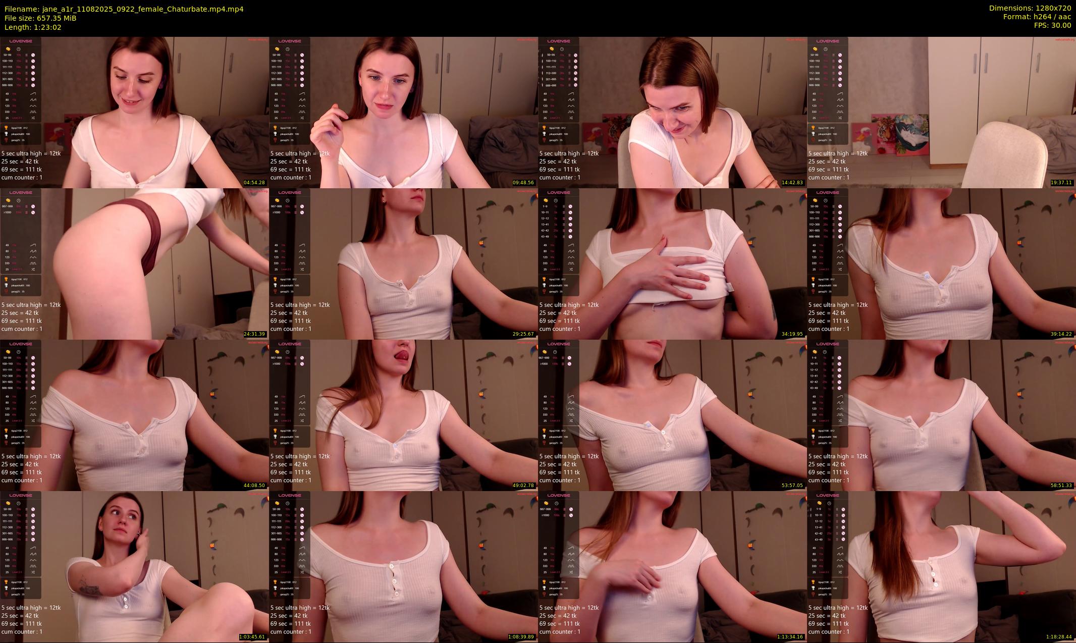 jane_a1r — 84 minute Chaturbate female cam show recording, 720p, Aug 11, 2025