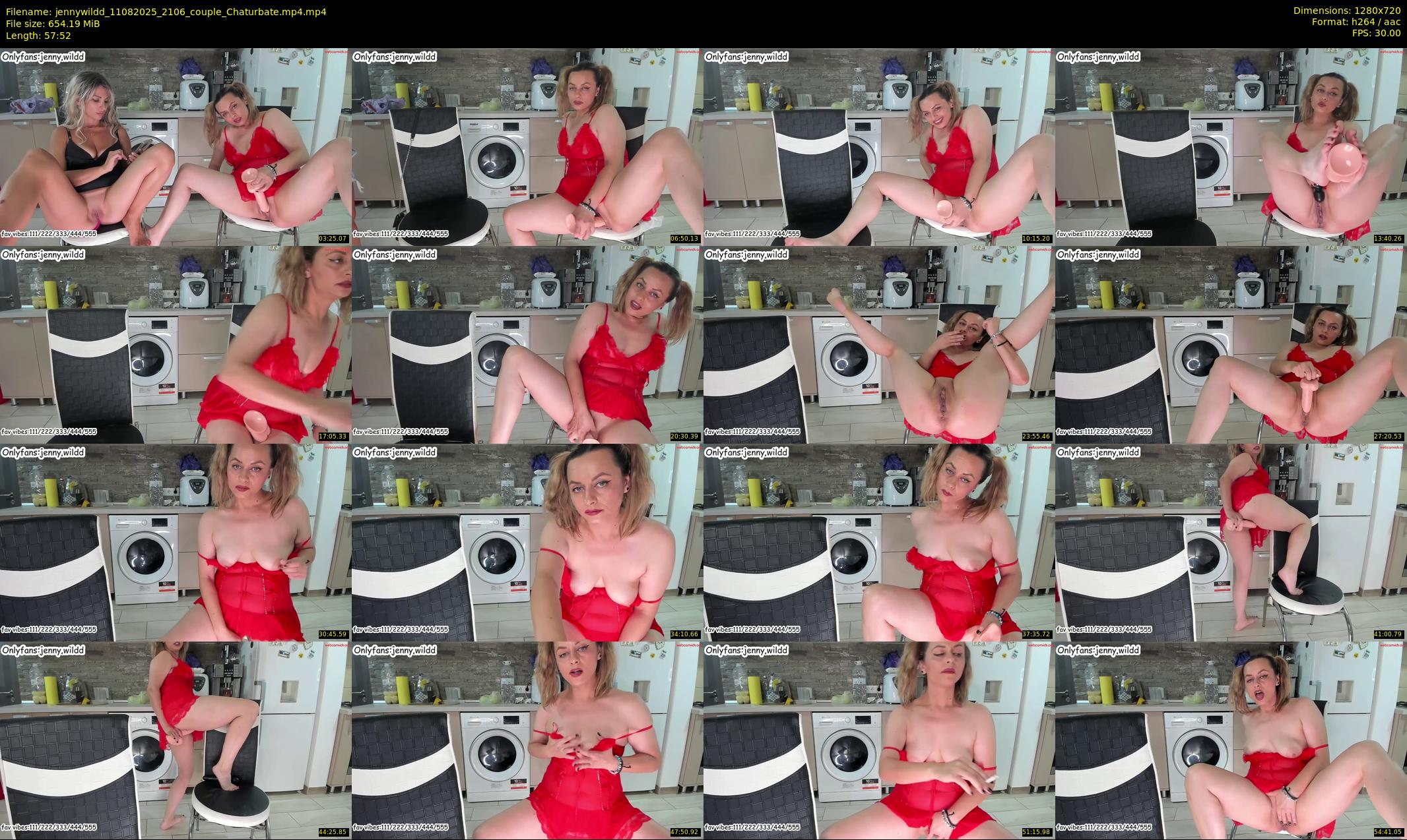 jennywildd — 58 minute Chaturbate female cam show recording, 720p, Aug 11, 2025