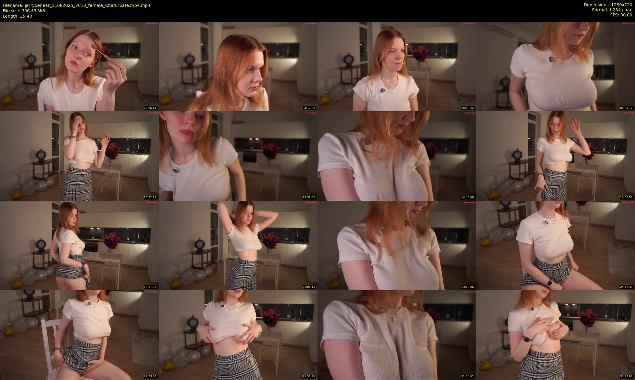 jerrybenear — 36 minute Chaturbate female cam show recording, 720p, Aug 11, 2025