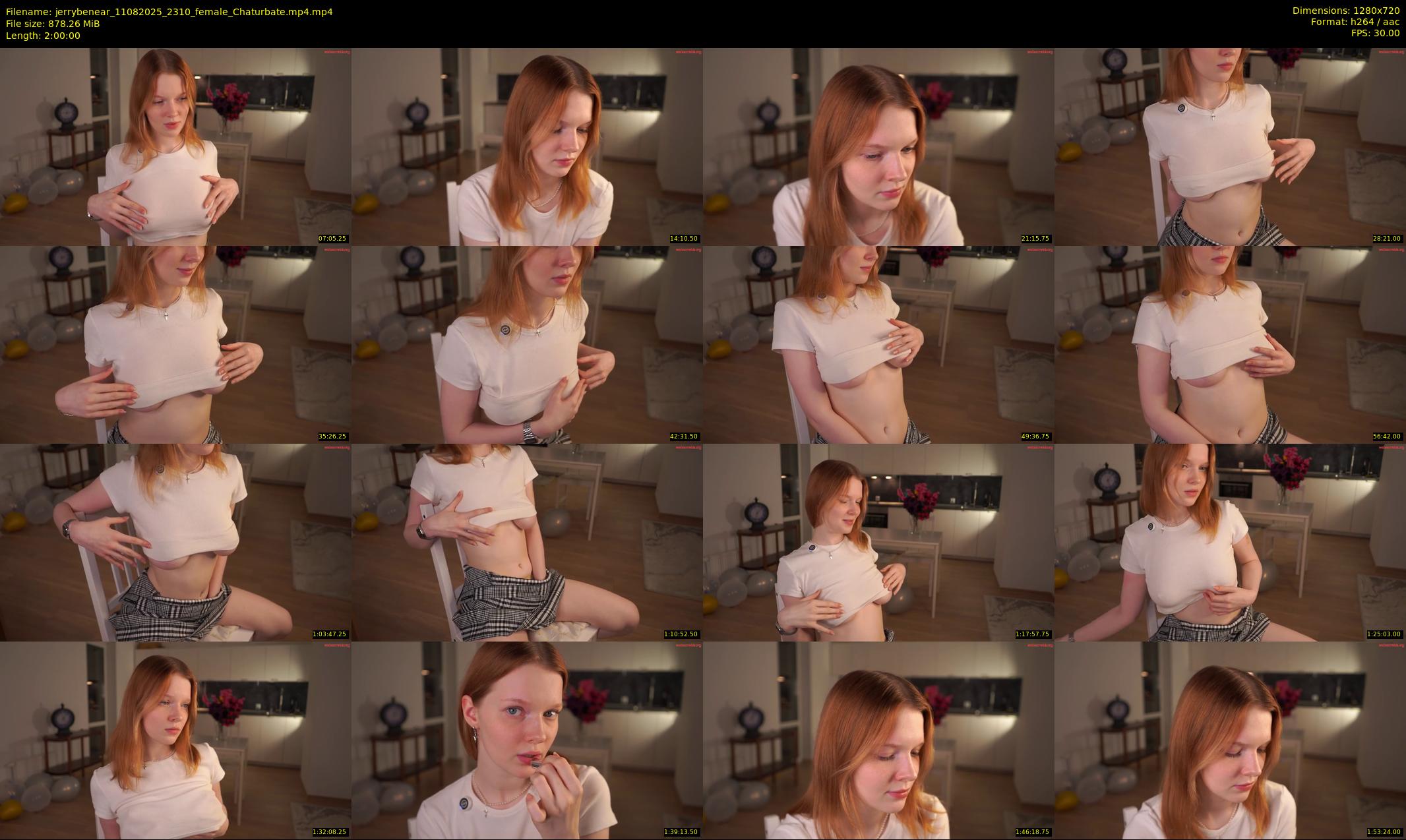 jerrybenear — 120 minute Chaturbate female cam show recording, 720p, Aug 11, 2025