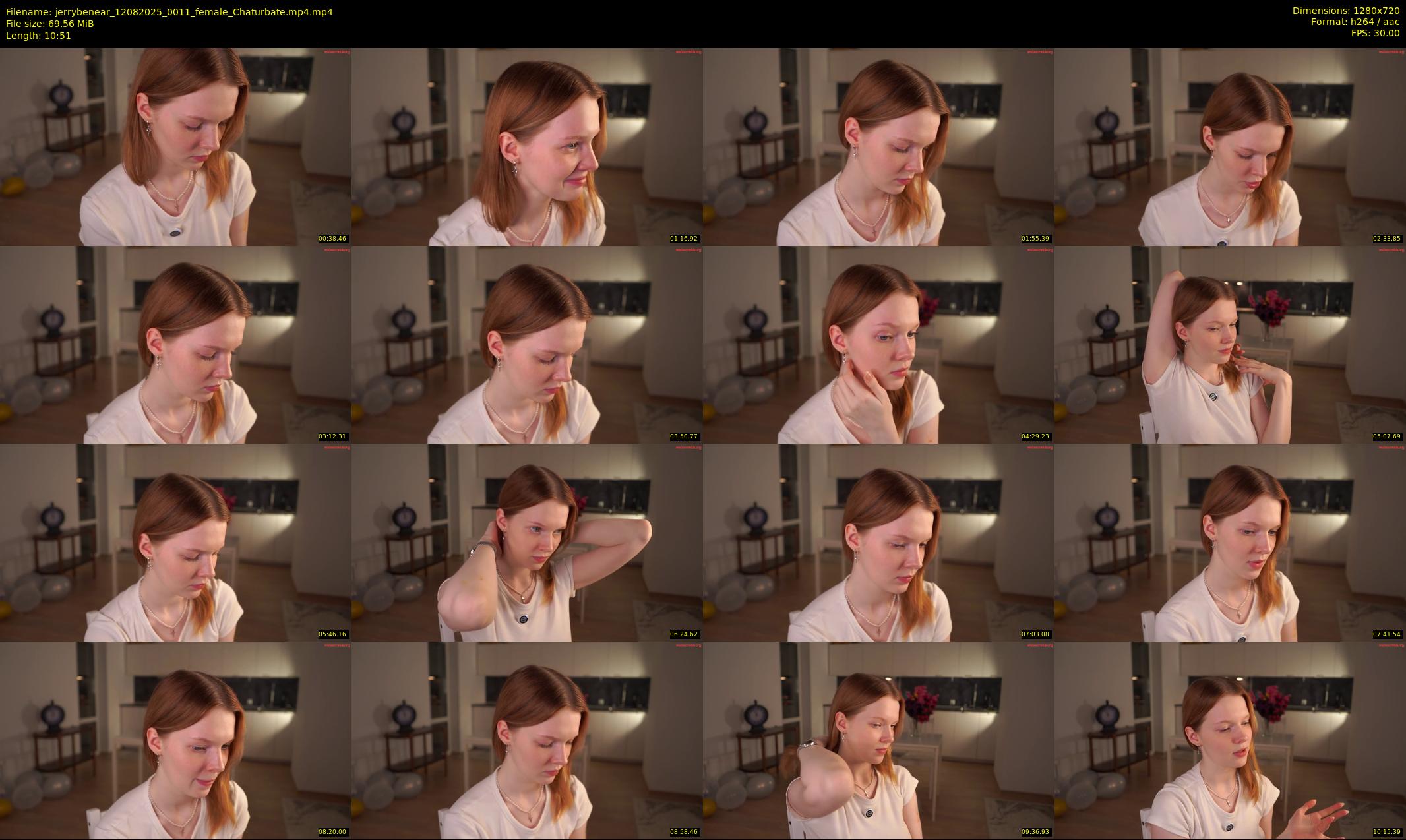 jerrybenear — 11 minute Chaturbate female cam show recording, 720p, Aug 12, 2025