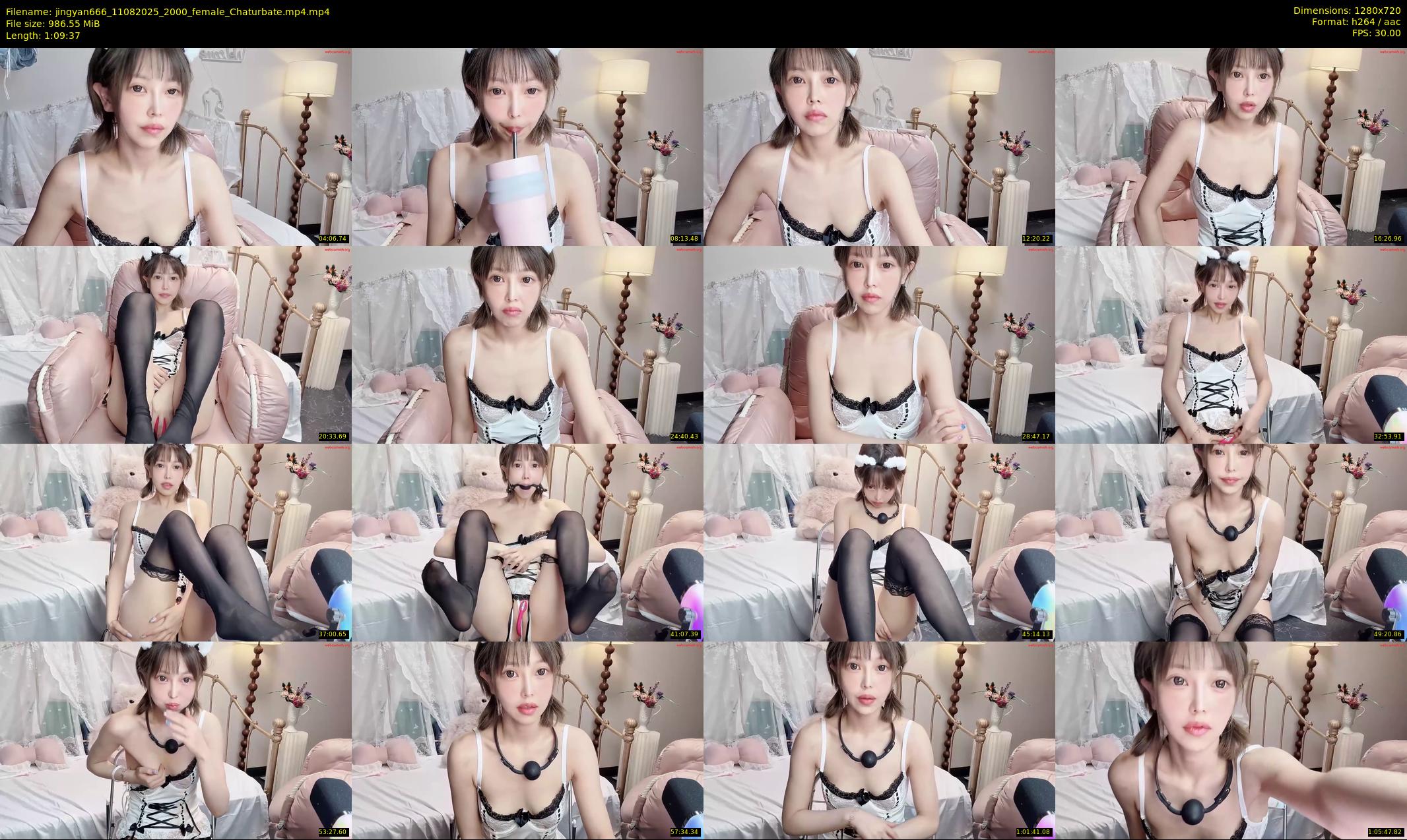 jingyan666 — 70 minute Chaturbate female cam show recording, 720p, Aug 11, 2025