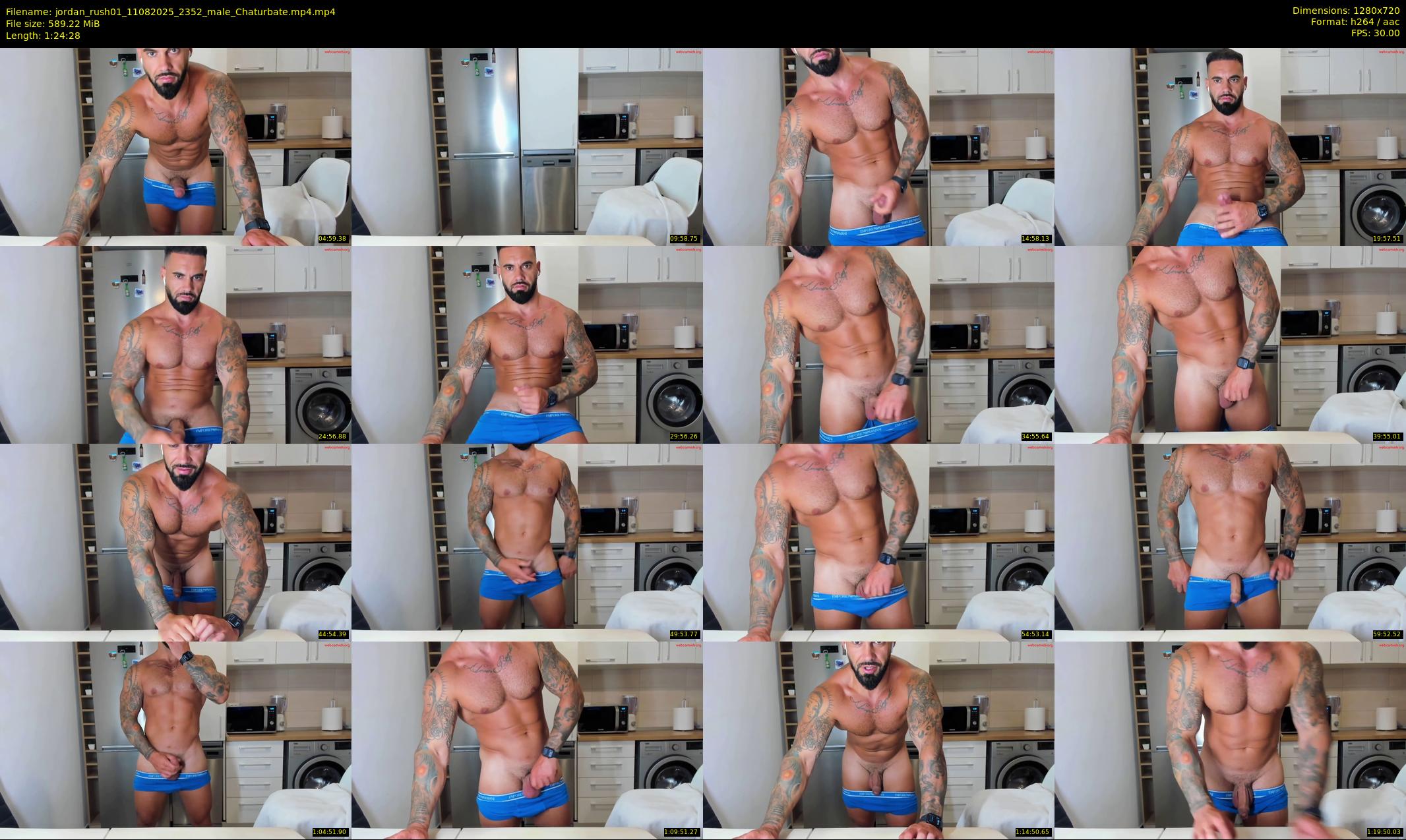 jordan_rush01 — 85 minute Chaturbate male cam show recording, 720p, Aug 11, 2025