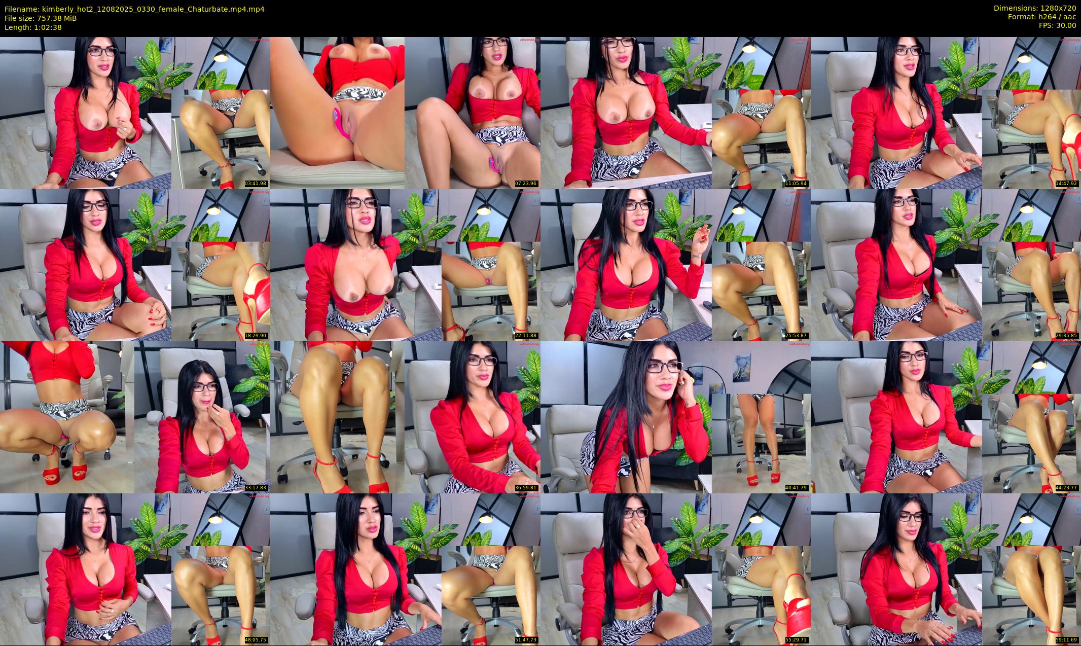 kimberly_hot2 — 63 minute Chaturbate female cam show recording, 720p, Aug 12, 2025