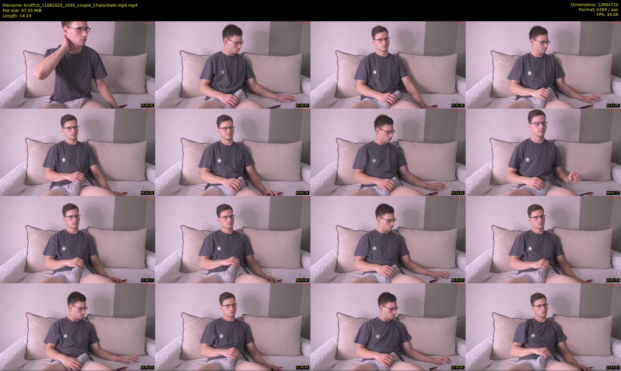 krutfrut — 15 minute Chaturbate couple cam show recording, 720p, Aug 11, 2025