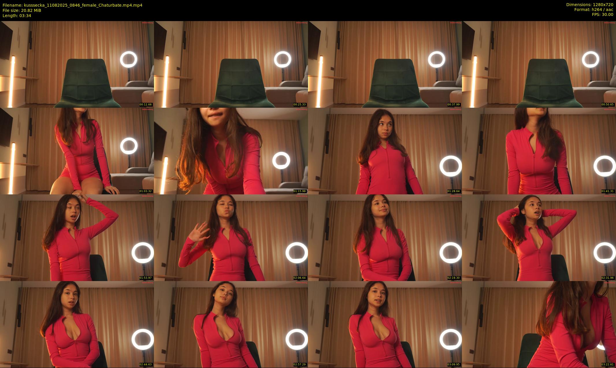 kusssecka — 4 minute Chaturbate female cam show recording, 720p, Aug 11, 2025