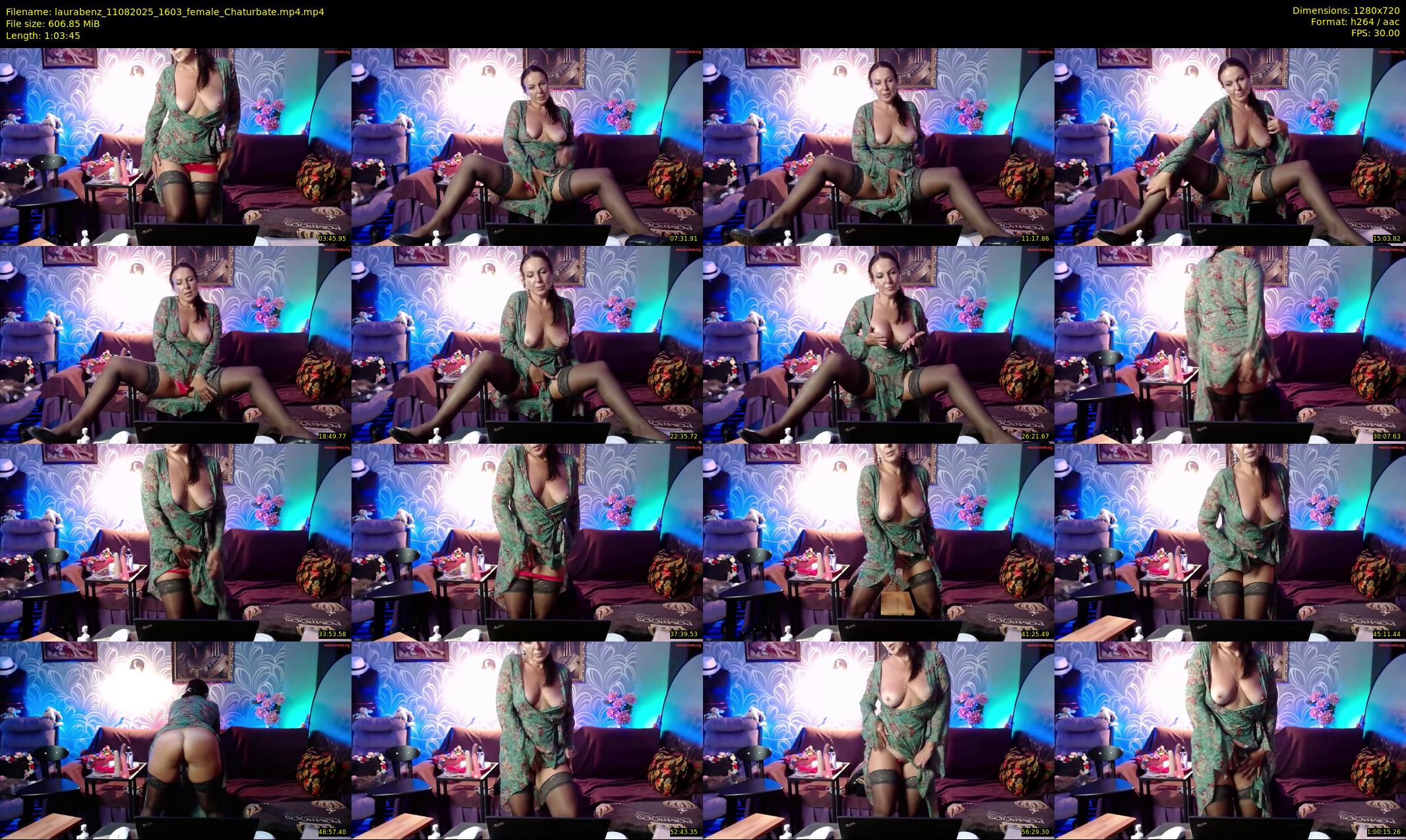 laurabenz — 64 minute Chaturbate female cam show recording, 720p, Aug 11, 2025
