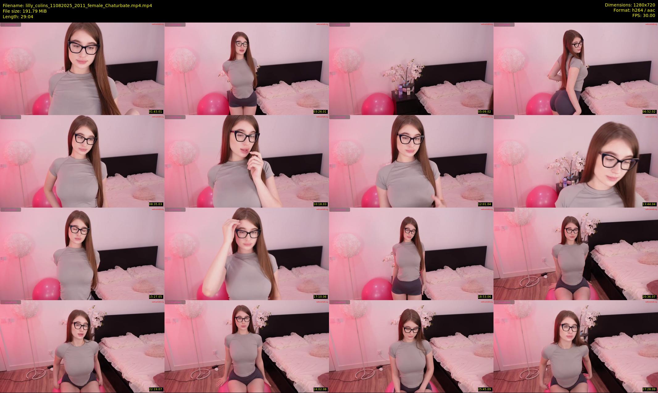 lilly_colins — 30 minute Chaturbate female cam show recording, 720p, Aug 11, 2025