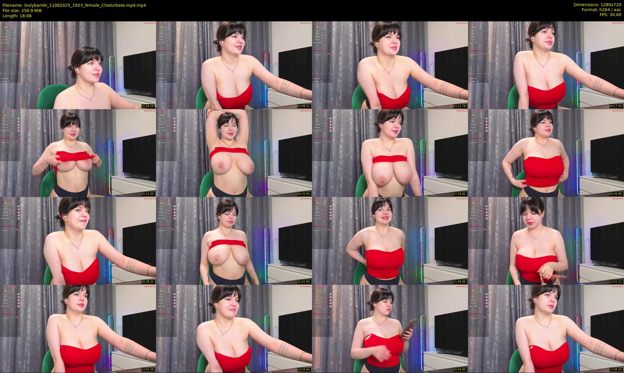 lovlybambi — 19 minute Chaturbate female cam show recording, 720p, Aug 11, 2025