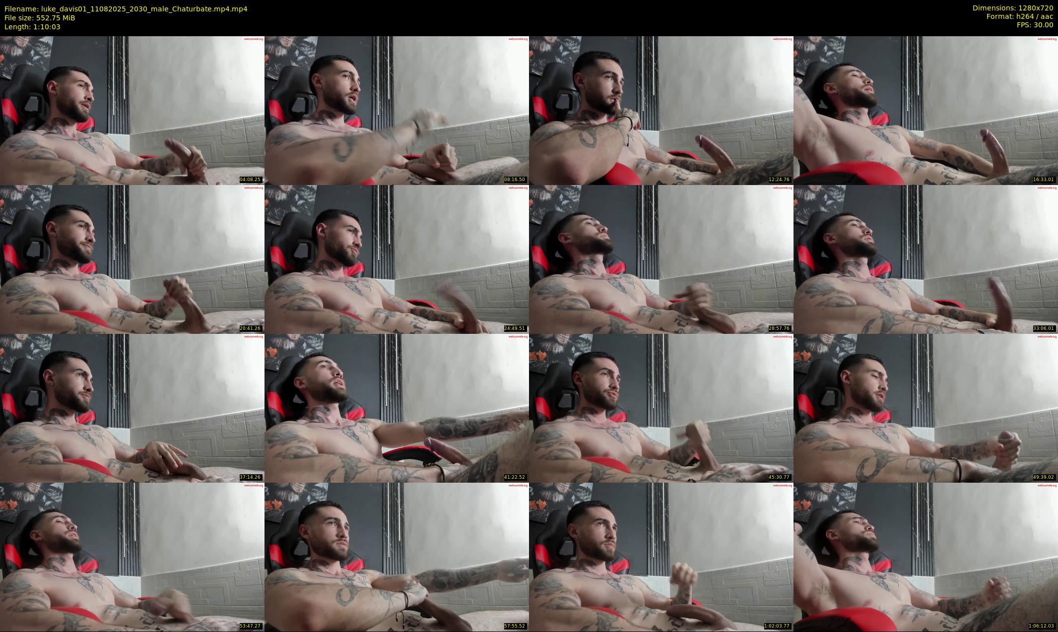 luke_davis01 — 71 minute Chaturbate male cam show recording, 720p, Aug 11, 2025