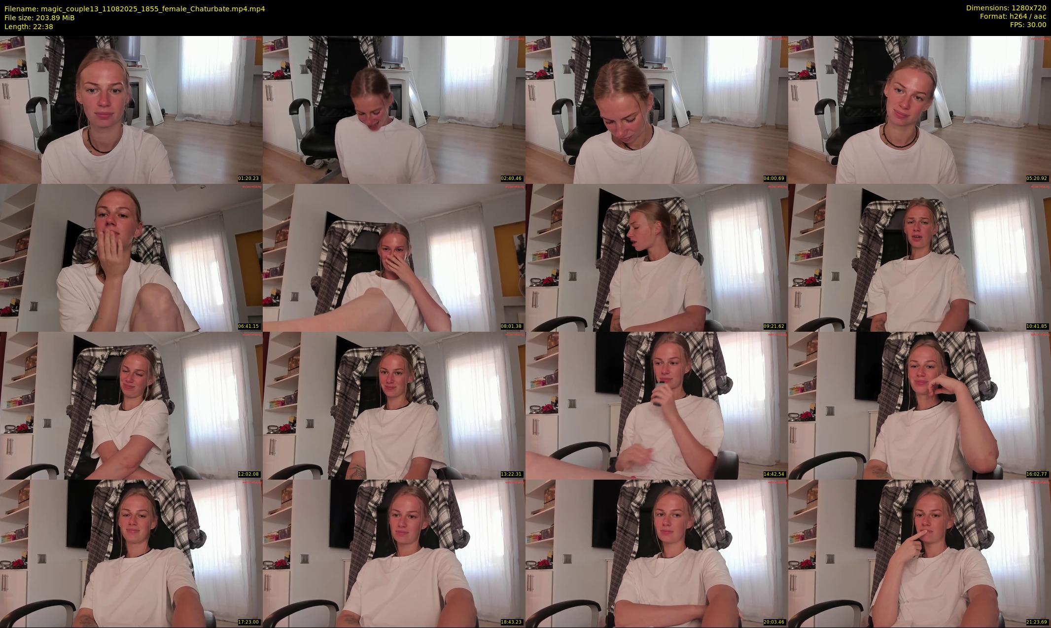 magic_couple13 — 23 minute Chaturbate couple cam show recording, 720p, Aug 11, 2025