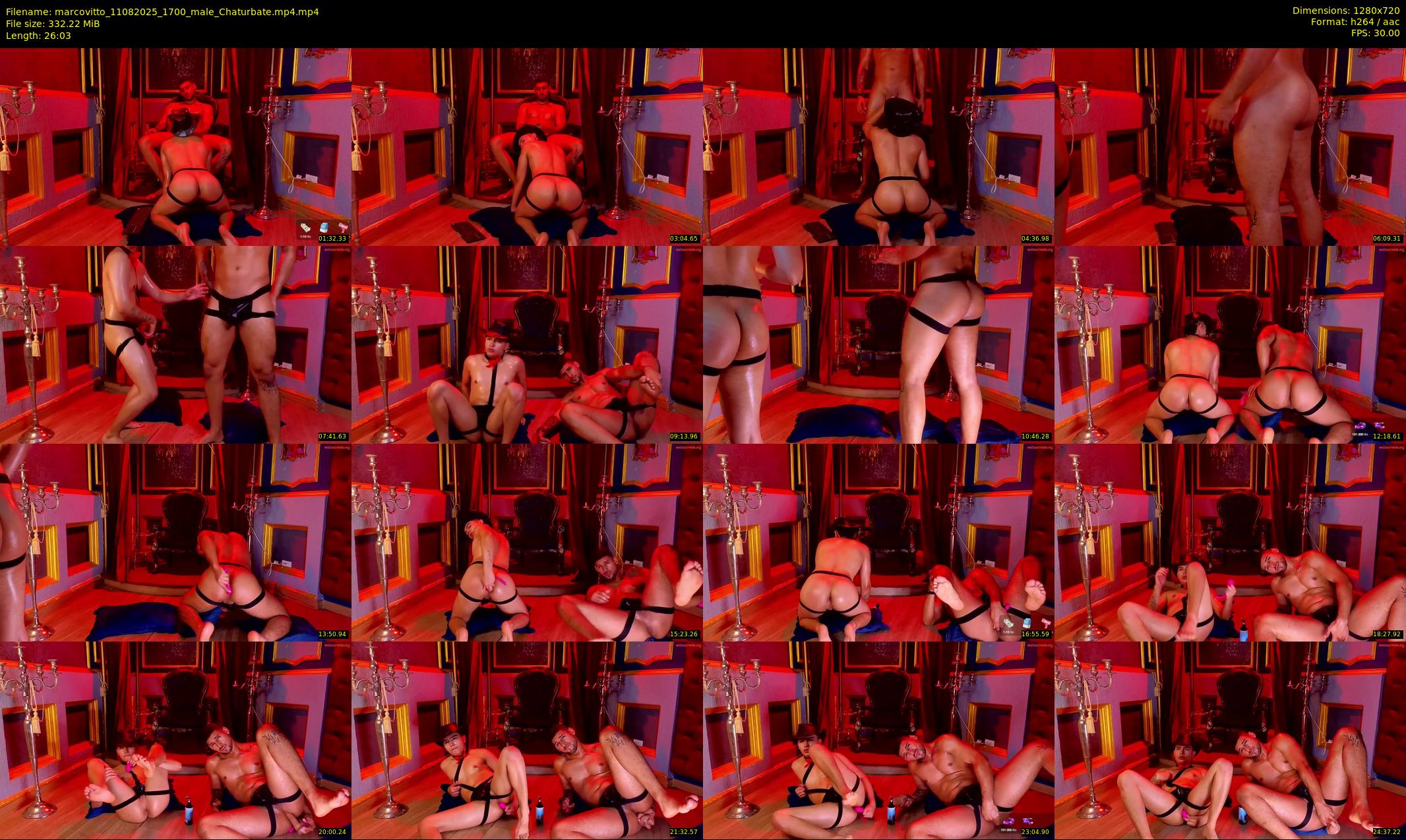 marcovitto — 27 minute Chaturbate couple cam show recording, 720p, Aug 11, 2025