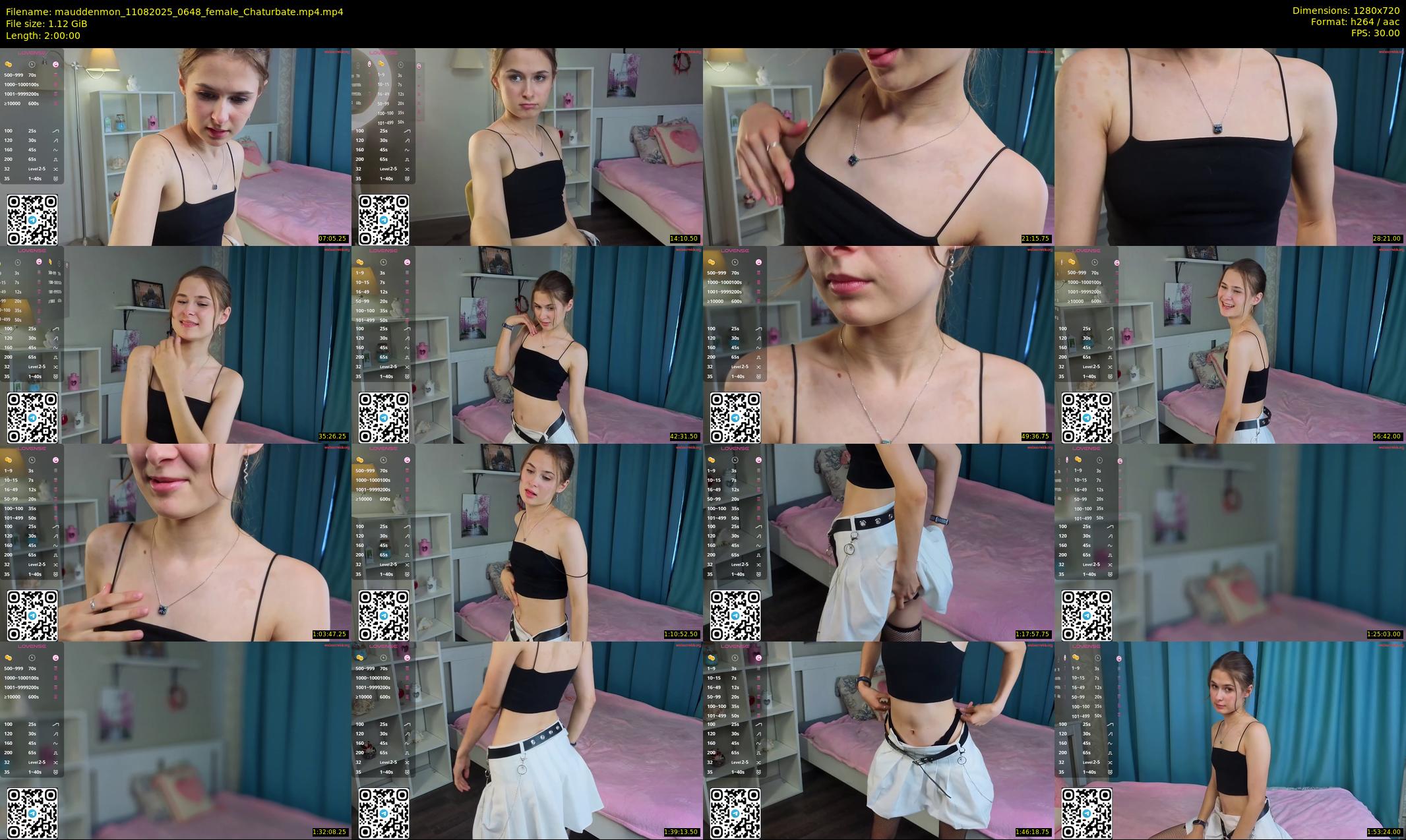 mauddenmon — 120 minute Chaturbate female cam show recording, 720p, Aug 11, 2025