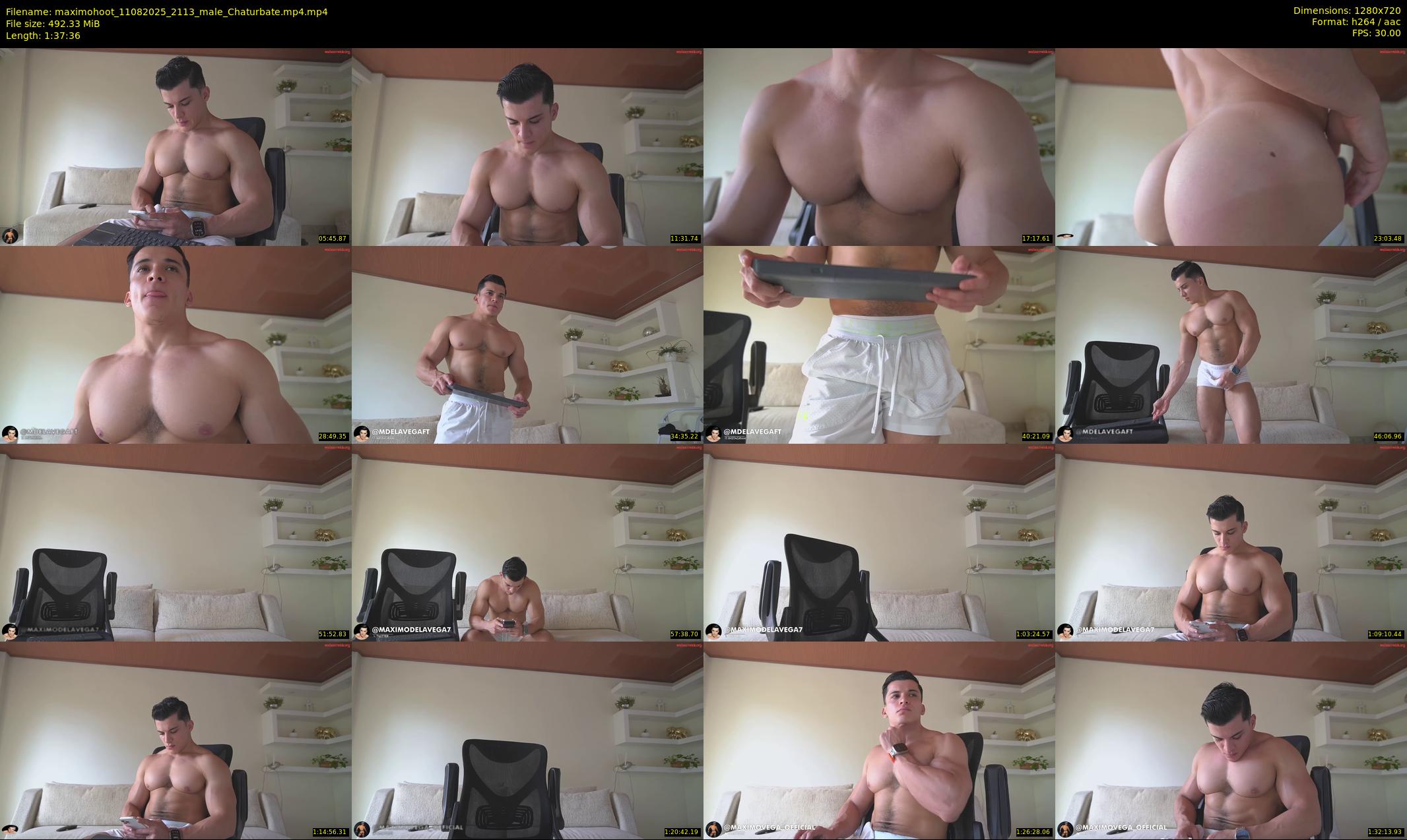 maximohoot — 98 minute Chaturbate male cam show recording, 720p, Aug 11, 2025