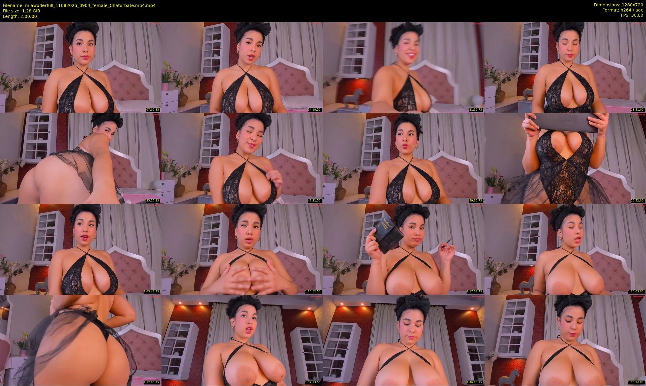 miawoderfull — 120 minute Chaturbate female cam show recording, 720p, Aug 11, 2025
