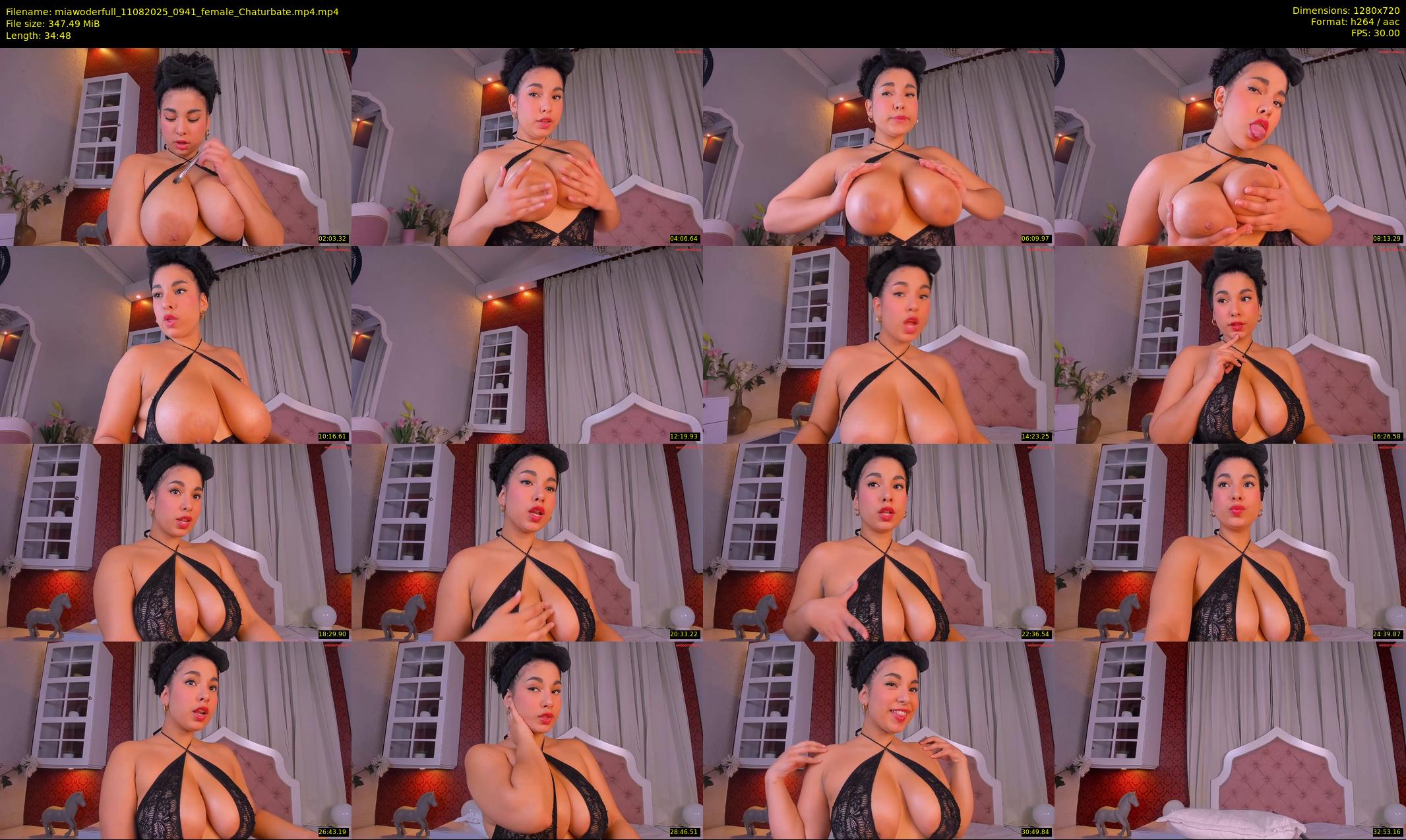 miawoderfull — 35 minute Chaturbate female cam show recording, 720p, Aug 11, 2025