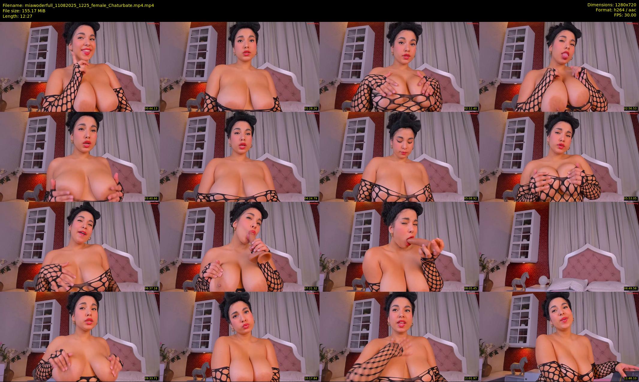 miawoderfull — 13 minute Chaturbate female cam show recording, 720p, Aug 11, 2025