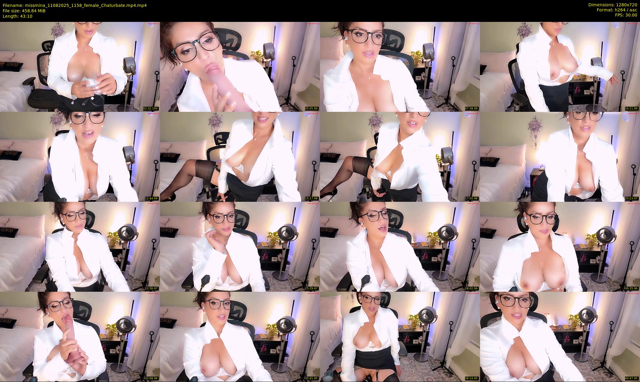 missmina — 44 minute Chaturbate female cam show recording, 720p, Aug 11, 2025