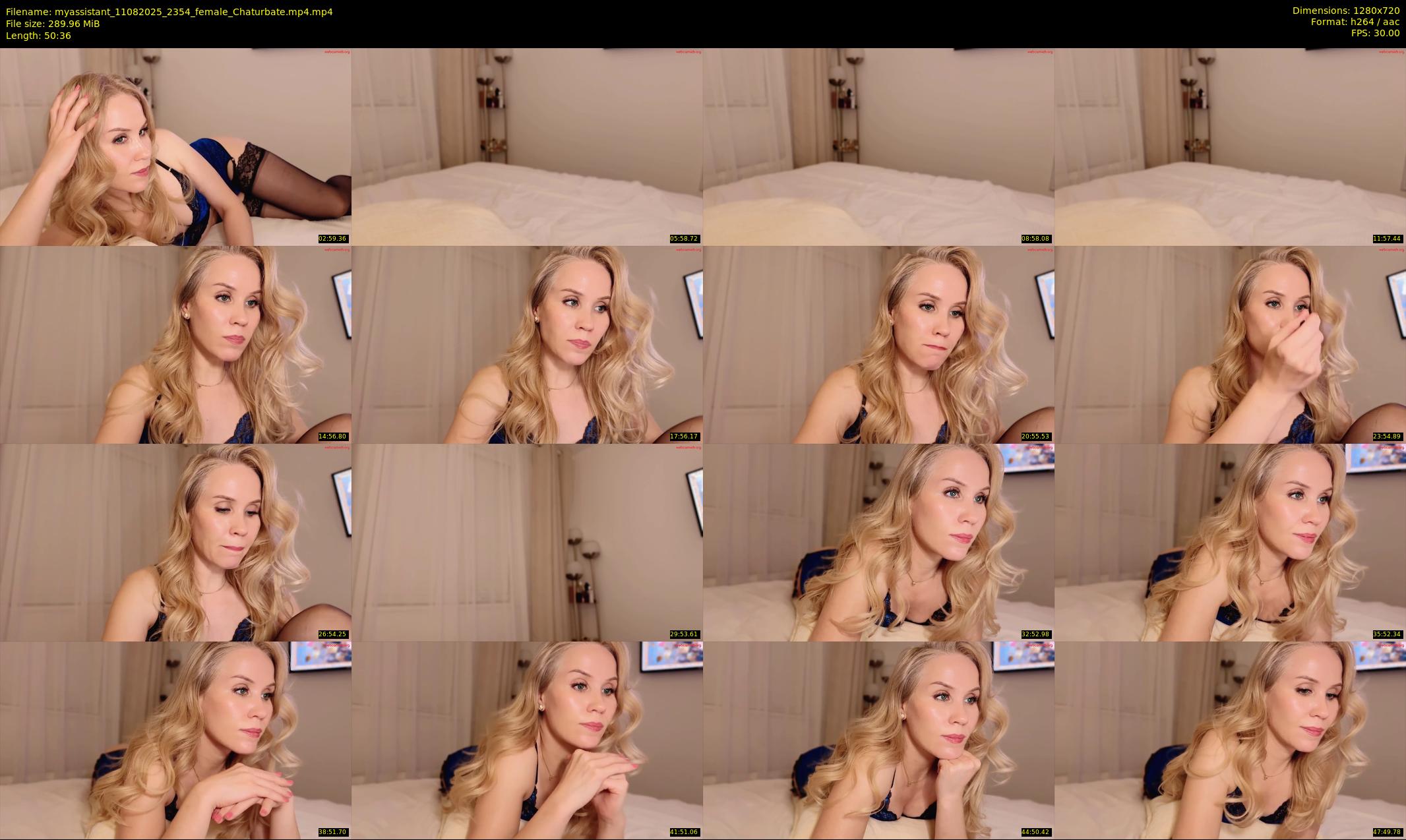 myassistant — 51 minute Chaturbate female cam show recording, 720p, Aug 11, 2025