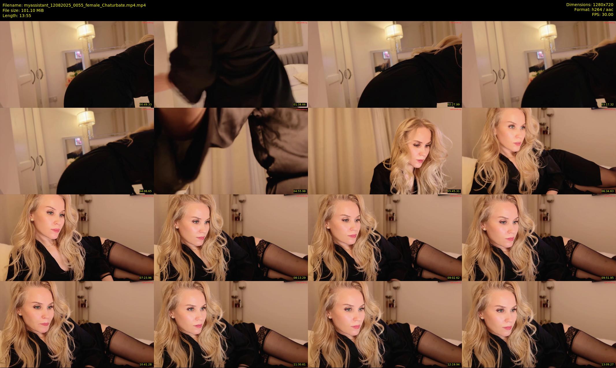 myassistant — 14 minute Chaturbate female cam show recording, 720p, Aug 12, 2025