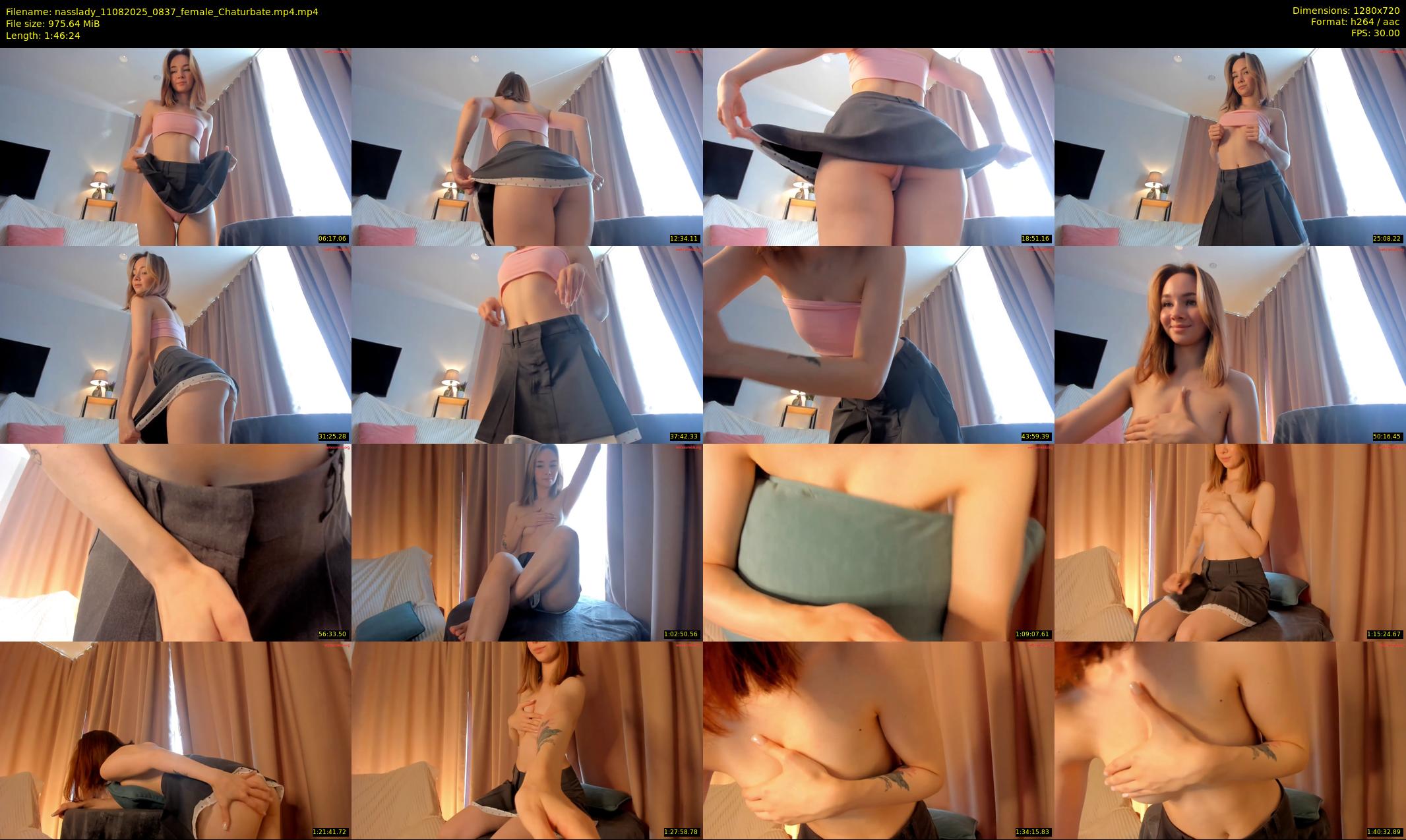 nasslady — 107 minute Chaturbate female cam show recording, 720p, Aug 11, 2025