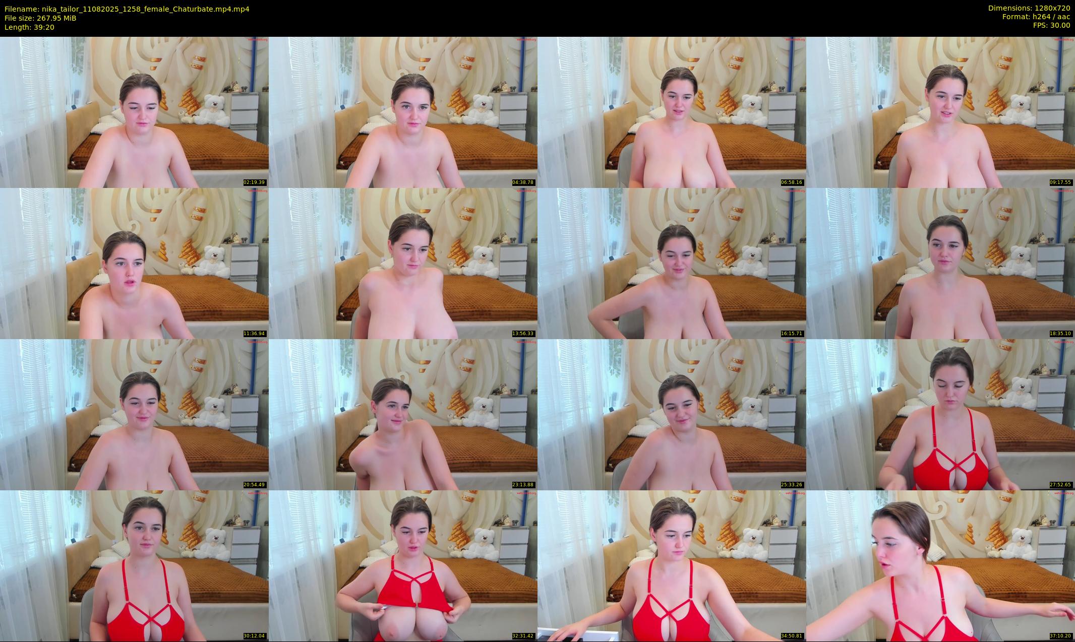 nika_tailor — 40 minute Chaturbate female cam show recording, 720p, Aug 11, 2025