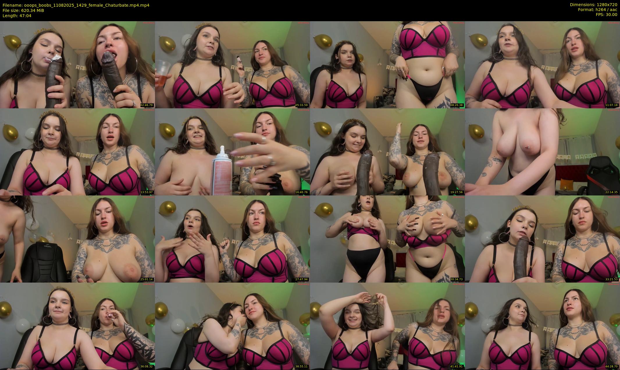ooops_boobs — 48 minute Chaturbate female cam show recording, 720p, Aug 11, 2025