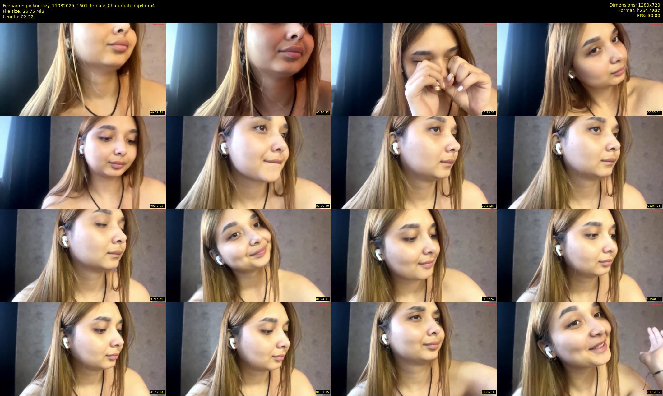 pinkncrazy — 3 minute Chaturbate female cam show recording, 720p, Aug 11, 2025