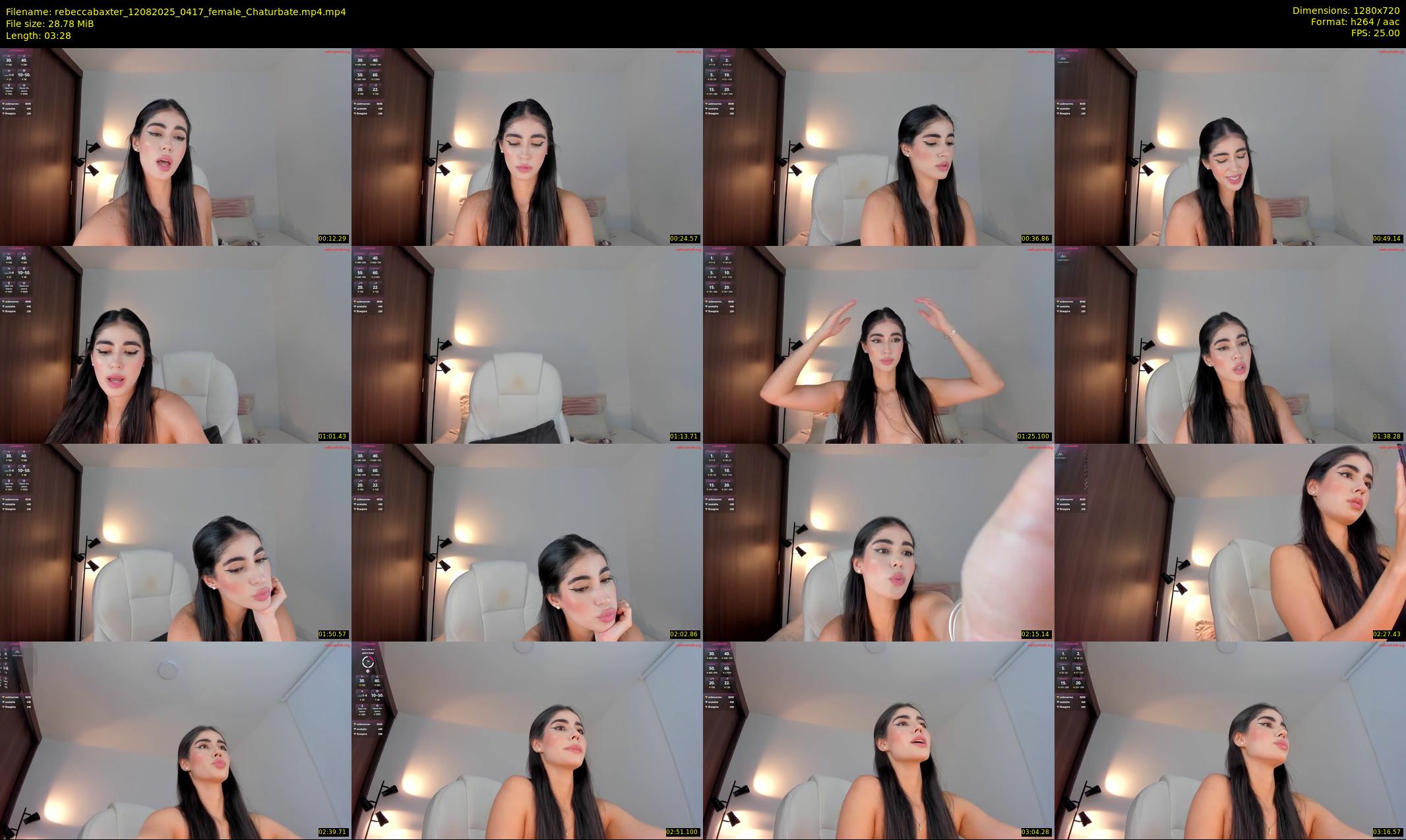 rebeccabaxter — 4 minute Chaturbate female cam show recording, 720p, Aug 12, 2025