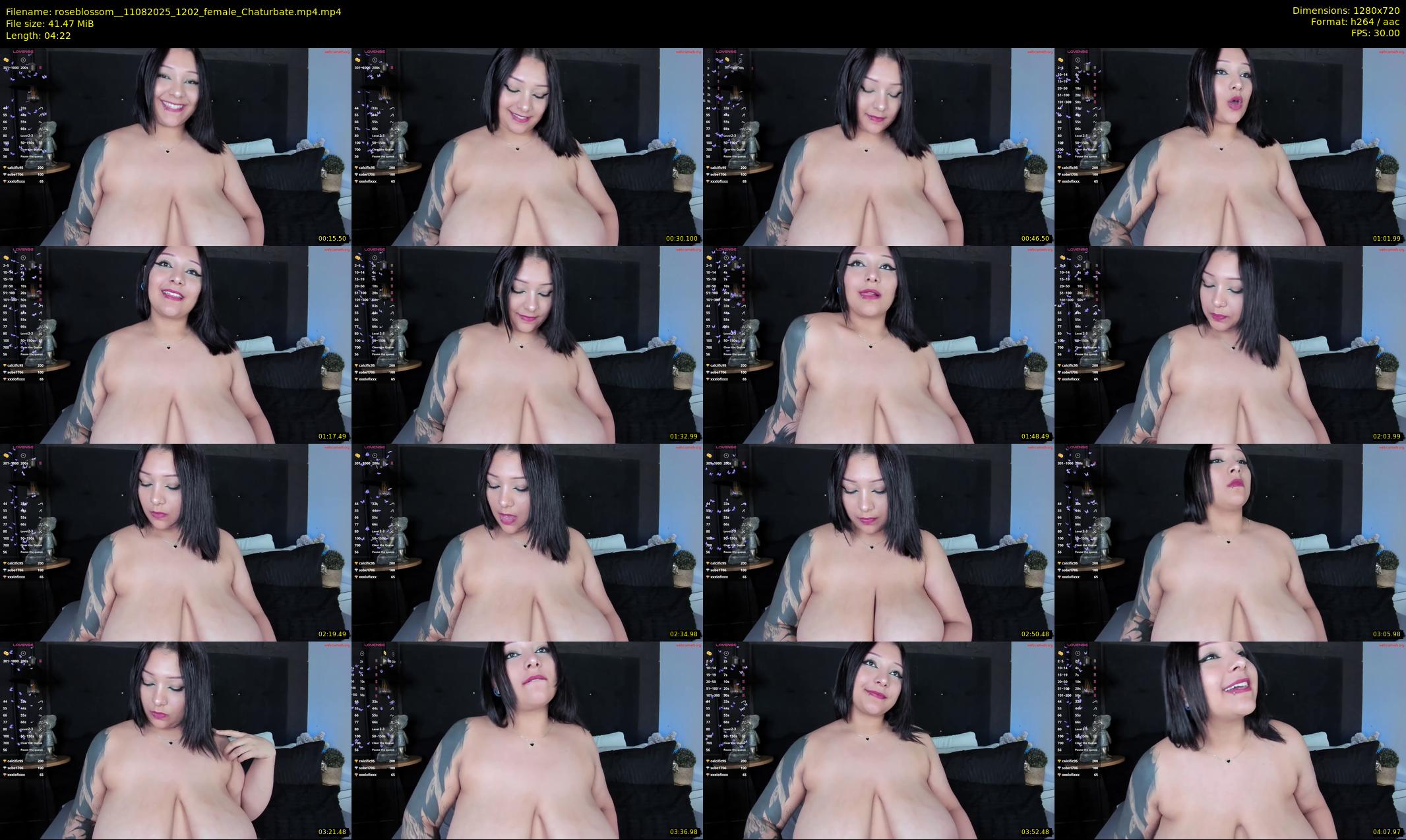 roseblossom_ — 5 minute Chaturbate female cam show recording, 720p, Aug 11, 2025