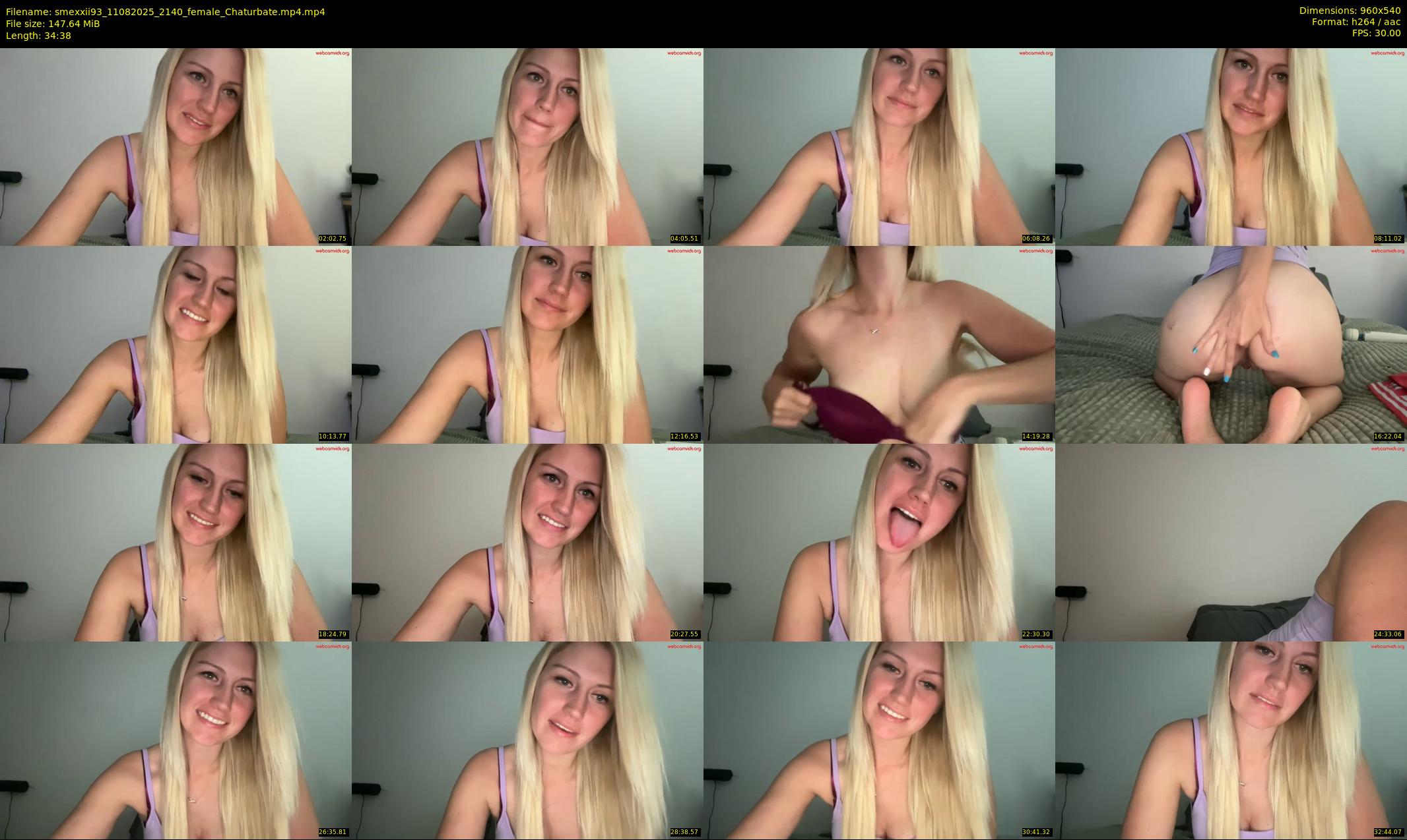 smexxii93 — 35 minute Chaturbate female cam show recording, 480p, Aug 11, 2025