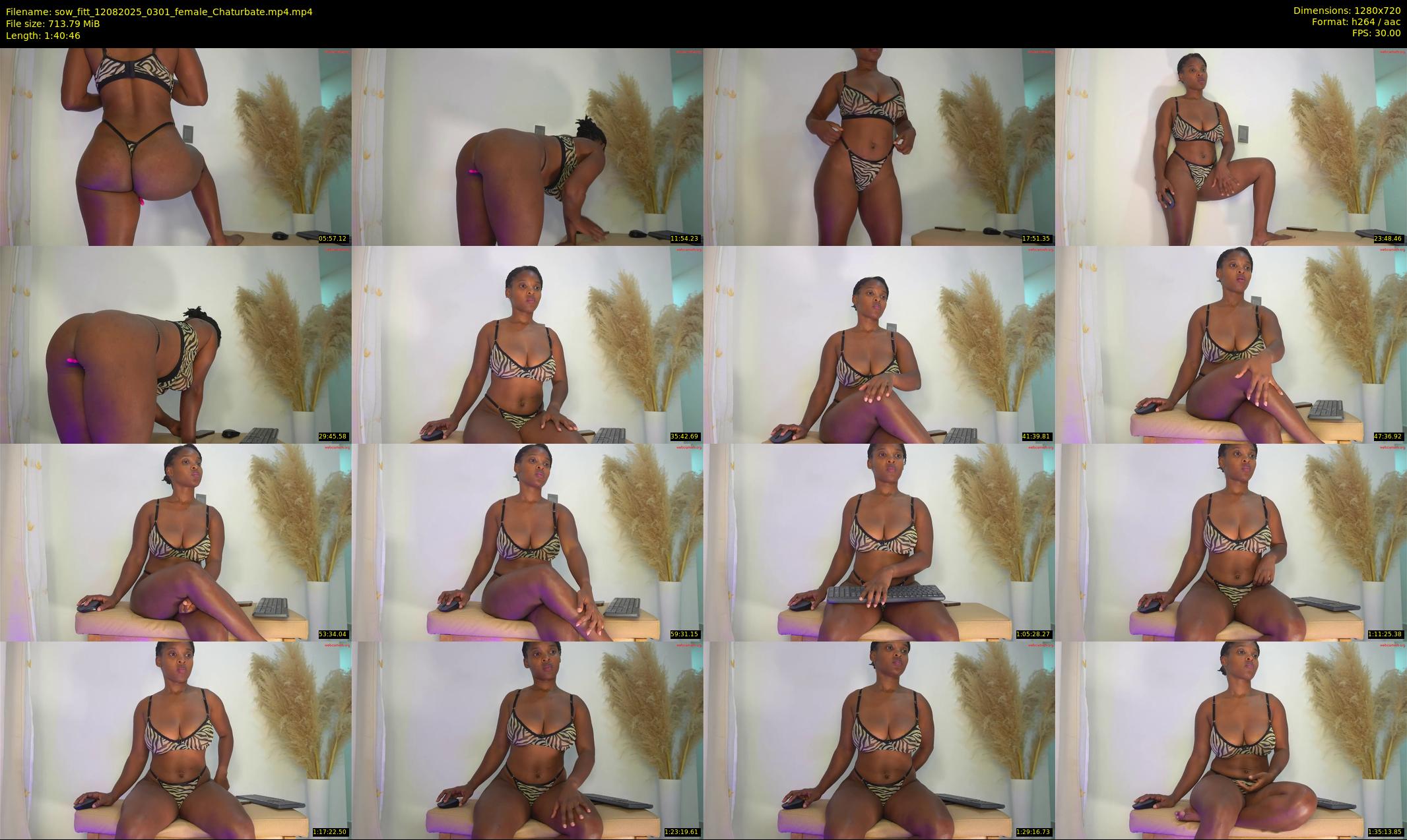 sow_fitt — 101 minute Chaturbate female cam show recording, 720p, Aug 12, 2025