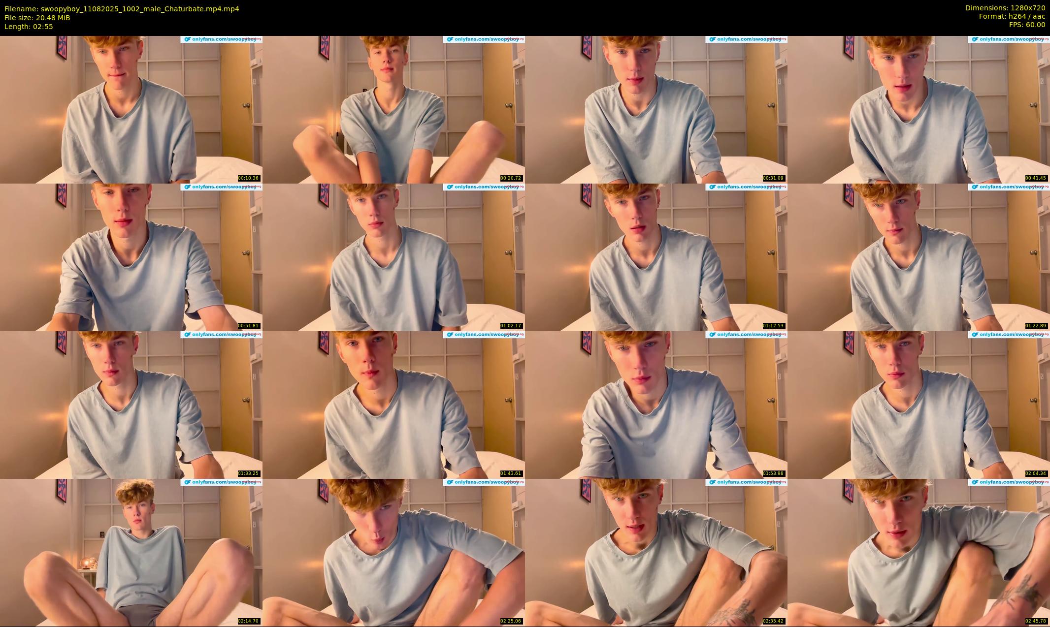 swoopyboy — 3 minute Chaturbate male cam show recording, 720p, Aug 11, 2025