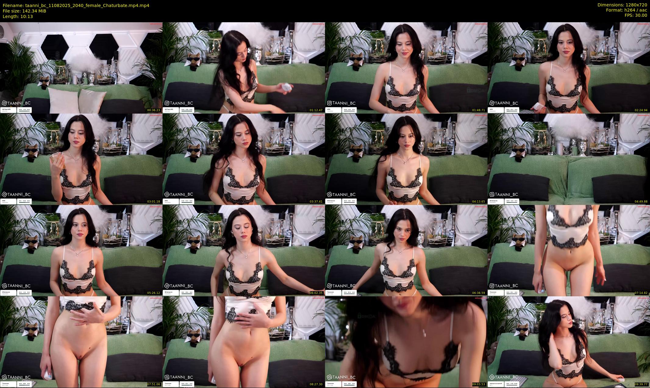 taanni_bc — 11 minute Chaturbate female cam show recording, 720p, Aug 11, 2025