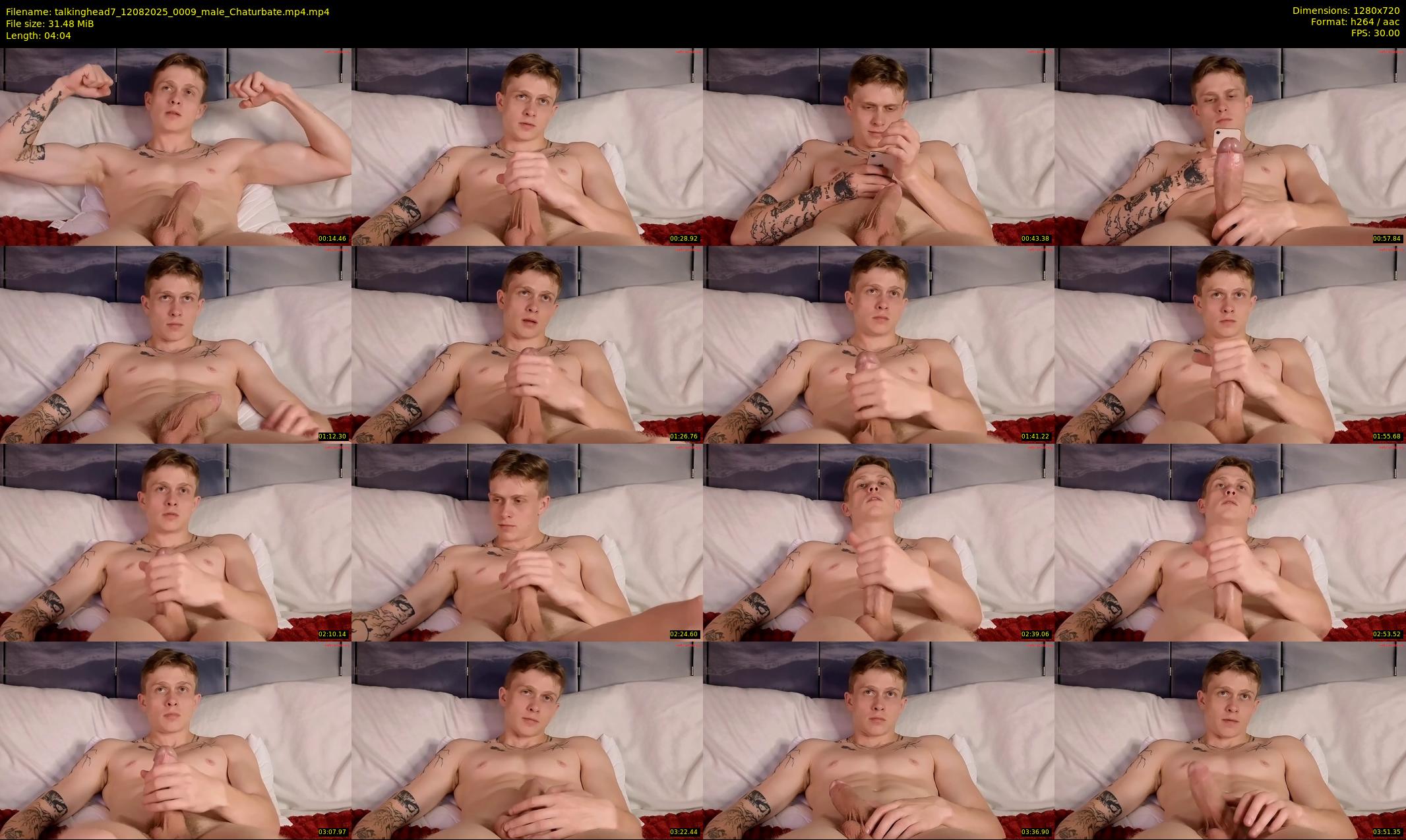 talkinghead7 — 5 minute Chaturbate male cam show recording, 720p, Aug 12, 2025